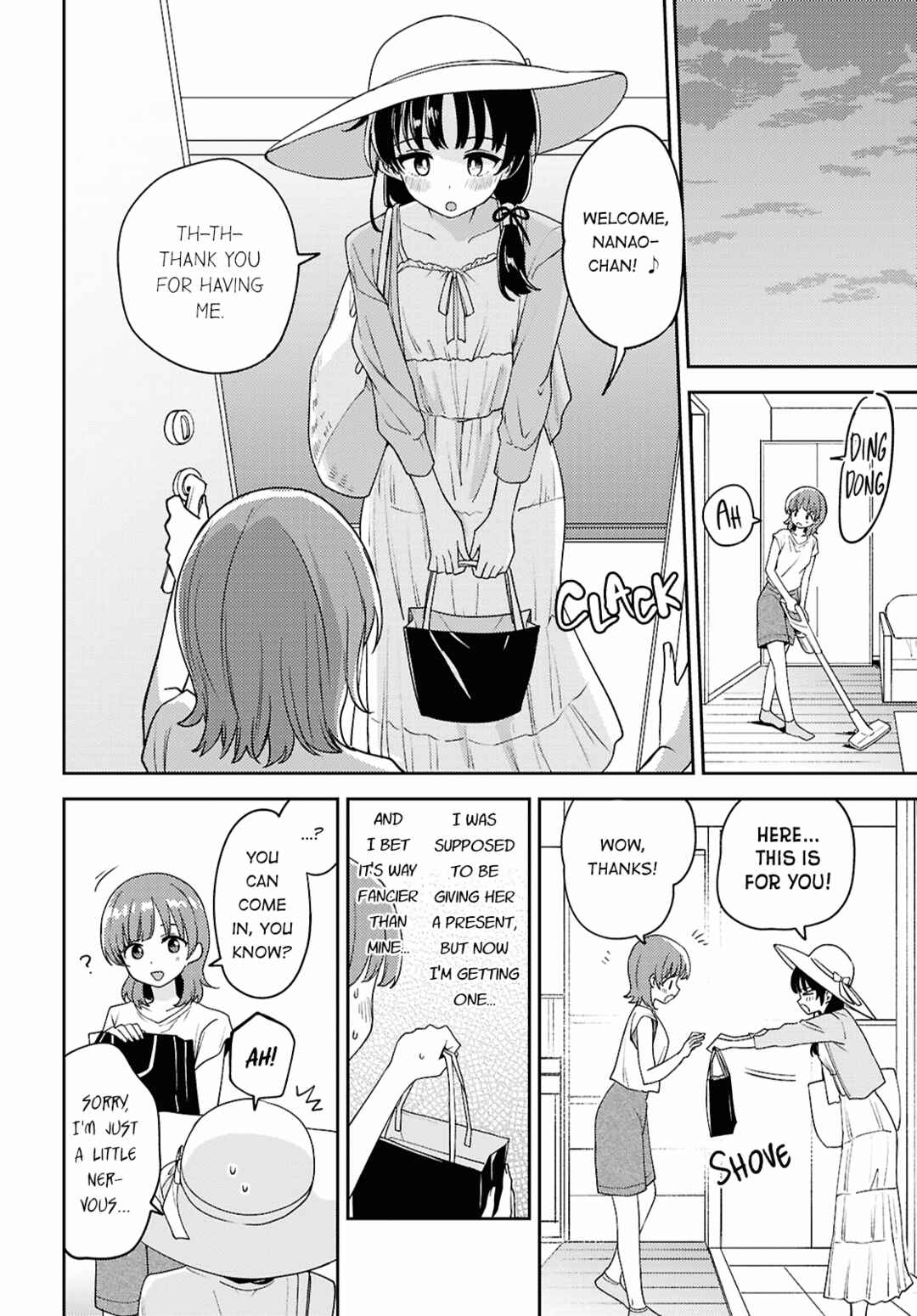 Asumi-chan wa Les Fuuzoku ni Kyoumi ga Arimasu! Chapter 28 - Page 12