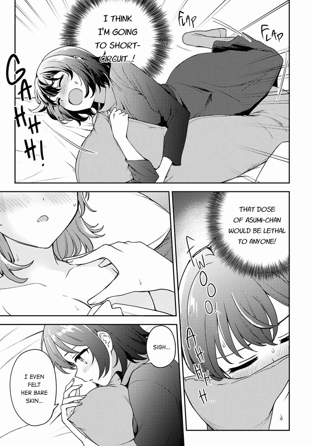 Asumi-chan wa Les Fuuzoku ni Kyoumi ga Arimasu! Chapter 28 - Page 3