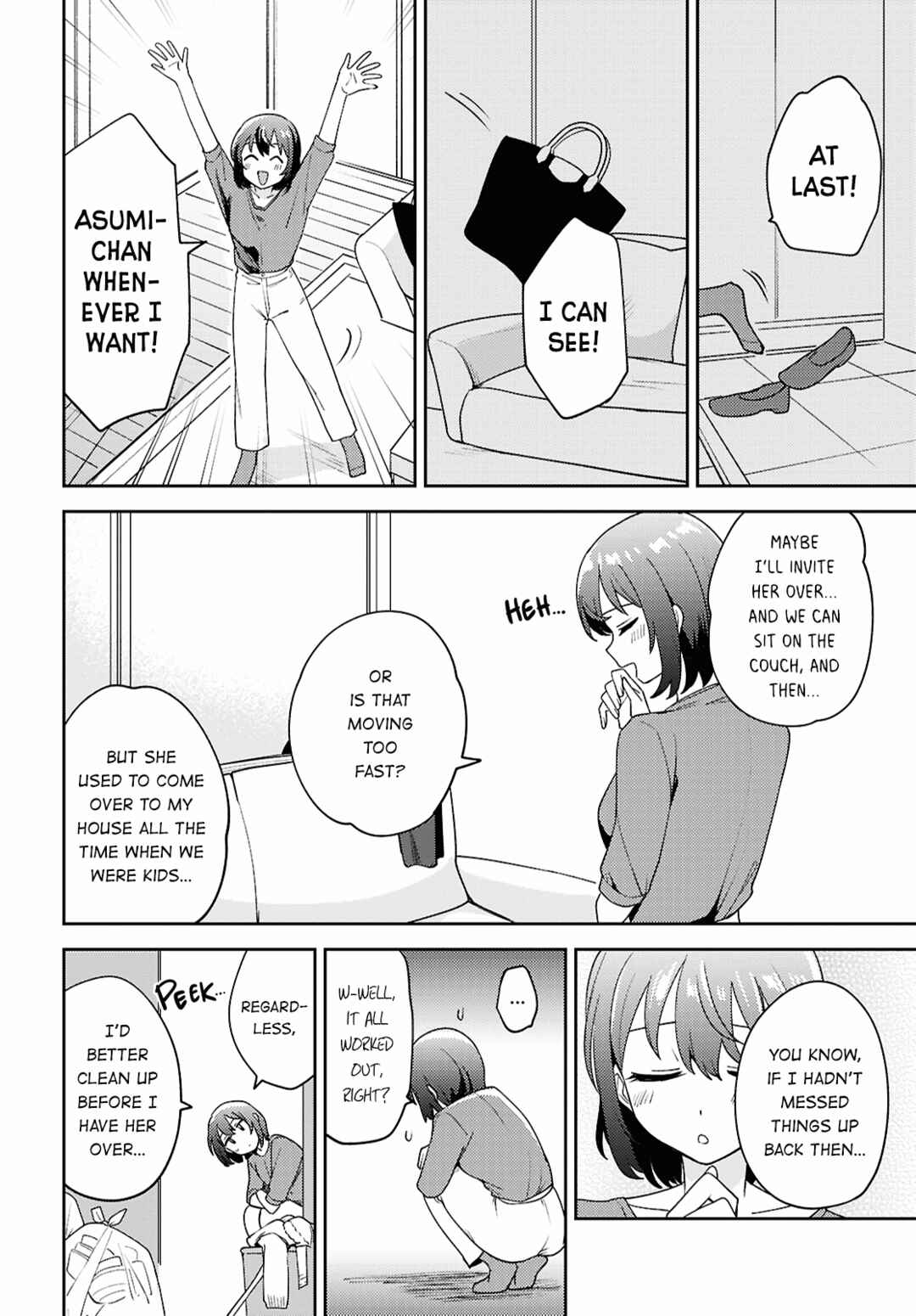 Asumi-chan wa Les Fuuzoku ni Kyoumi ga Arimasu! Chapter 28 - Page 34