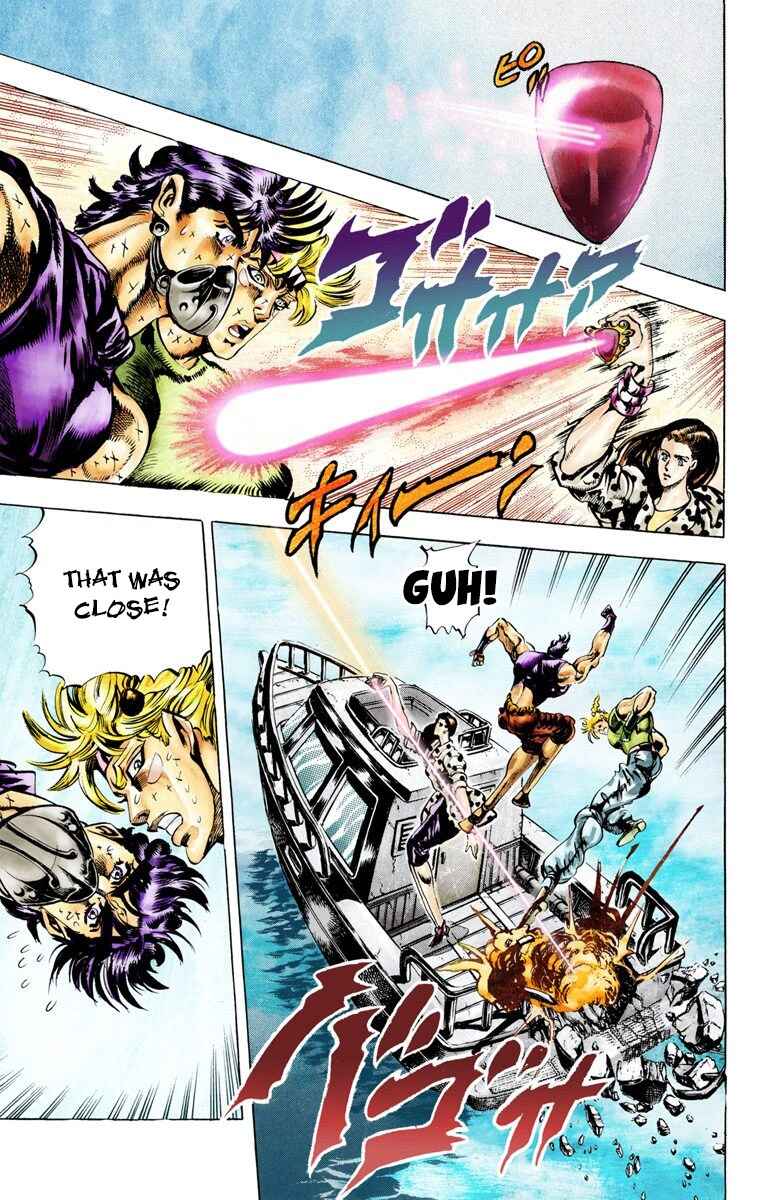 JoJo no Kimyou na Bouken: Part 2 - Sentou Chouryuu Color-ban Chapter 32 - Page 10