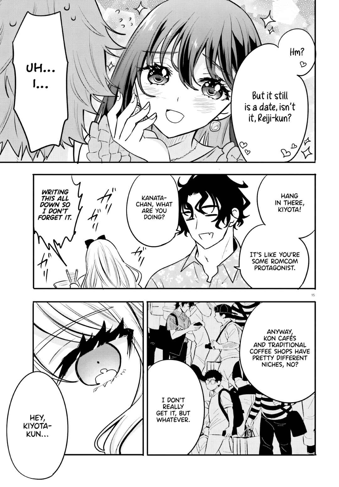 Zettai ni Yuuwaku sarenai Otoko VS Zettai ni Yuuwaku suru Onna Chapter 14 - Page 16