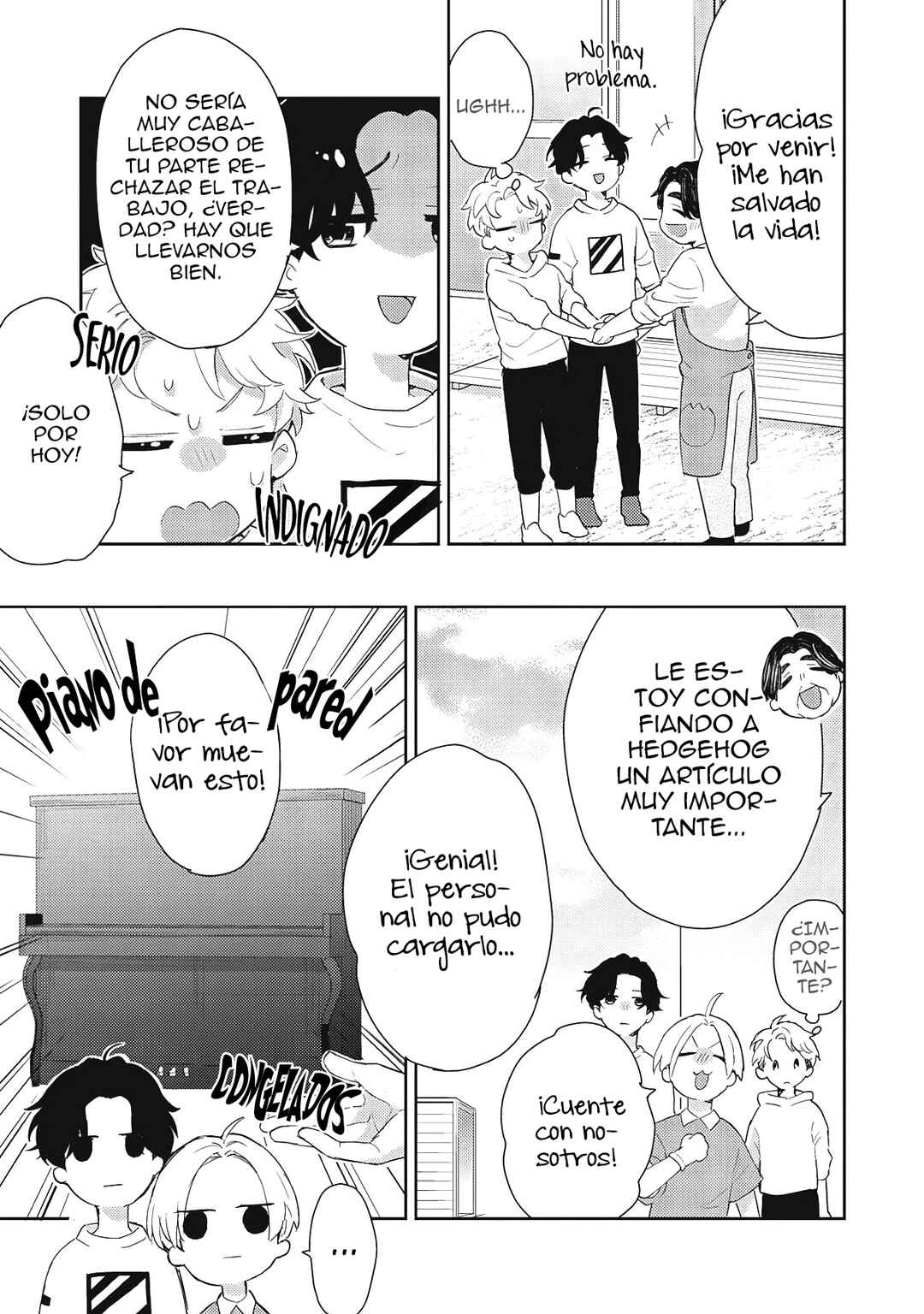 Hiyoko-chan to Harinezumi-kun Chapter 3 - Page 9