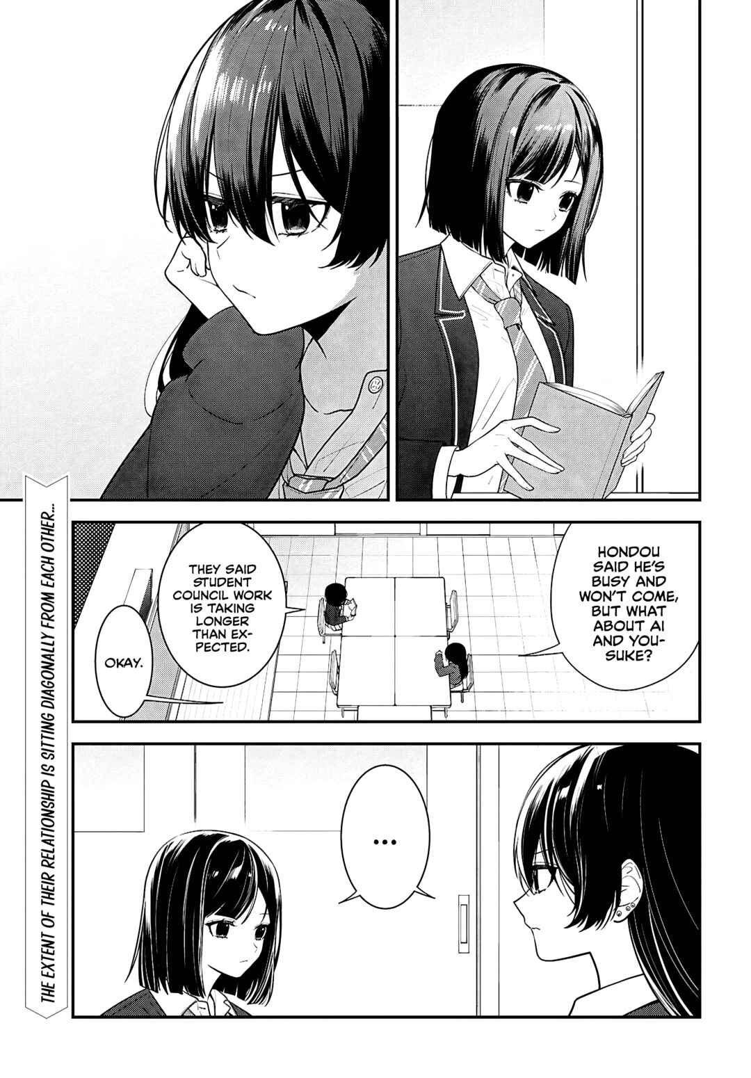 Tonari no Seki no Yankee Shimizu-san ga Kami wo Kuroku Sometekita Chapter 13 - Page 1