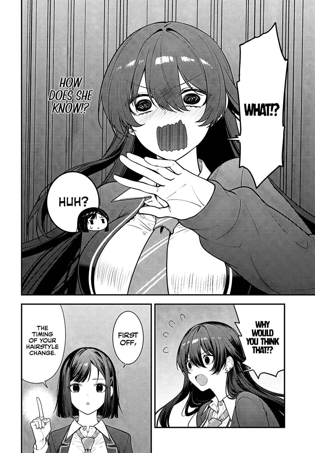 Tonari no Seki no Yankee Shimizu-san ga Kami wo Kuroku Sometekita Chapter 13 - Page 4