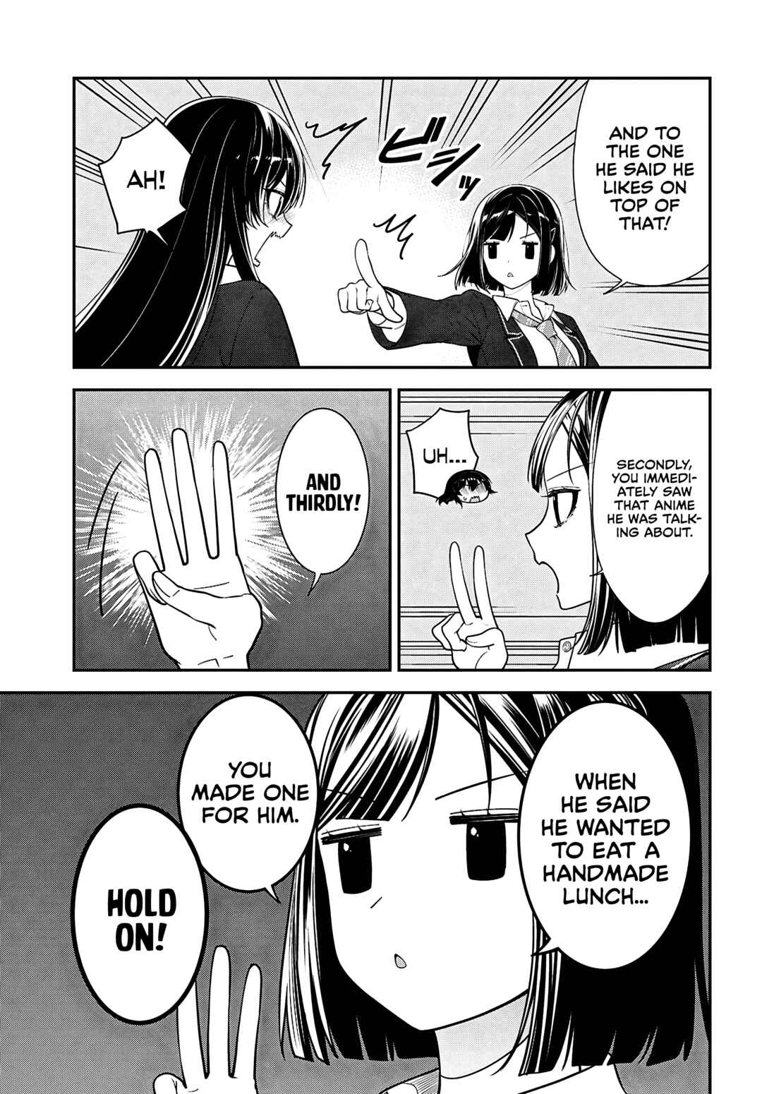 Tonari no Seki no Yankee Shimizu-san ga Kami wo Kuroku Sometekita Chapter 13 - Page 5