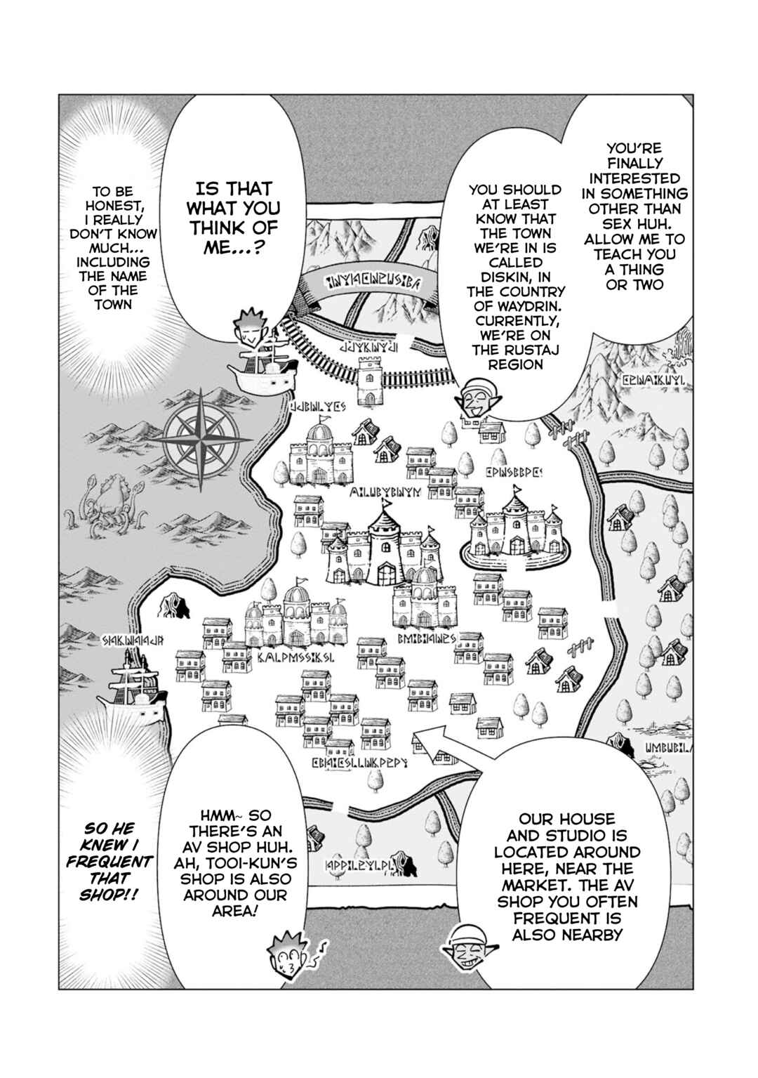 Isekai Pornstar ~Shiru Danyuu ga Isekai Tensei Shite Ero Chishiki Furu Katsuyo de Musou Danyuu ni Naru Hanashi~ Chapter 38 - Page 3