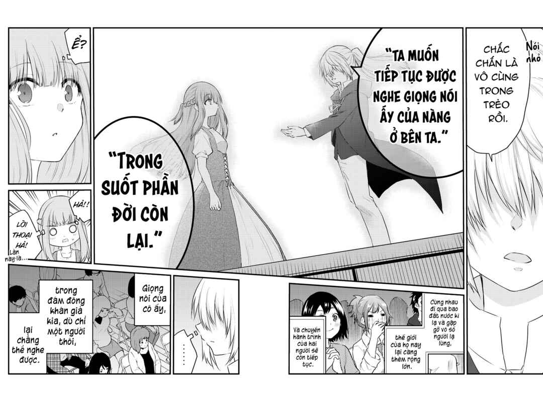 Koe ga dasenai Shoujo wa "Kanojo ga Yasashisugiru" to Omotte iru Chapter 59 - Page 5