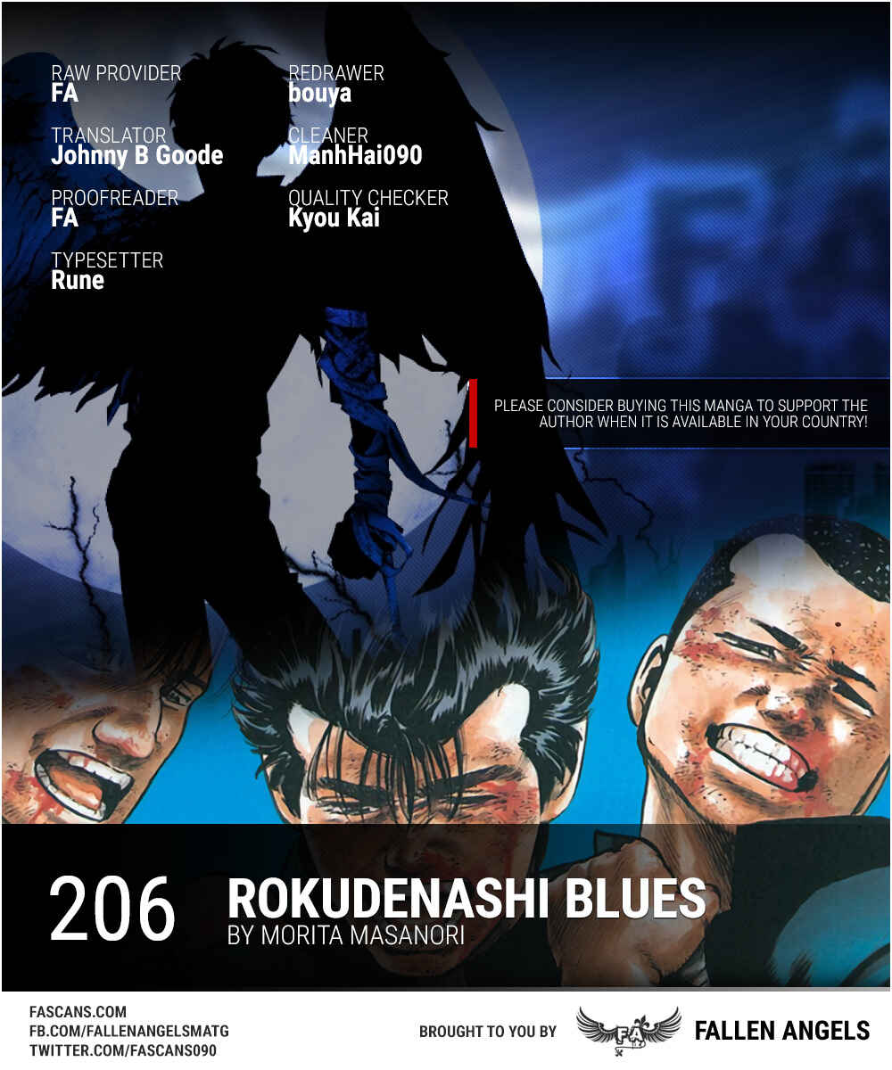 Rokudenashi Blues Chapter 207 - Page 1