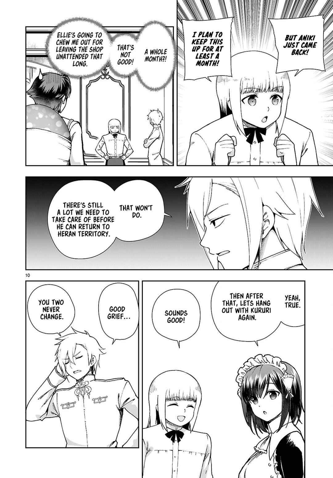 Botsuraku Yotei Nanode, Kajishokunin o Mezasu Chapter 93 - Page 10