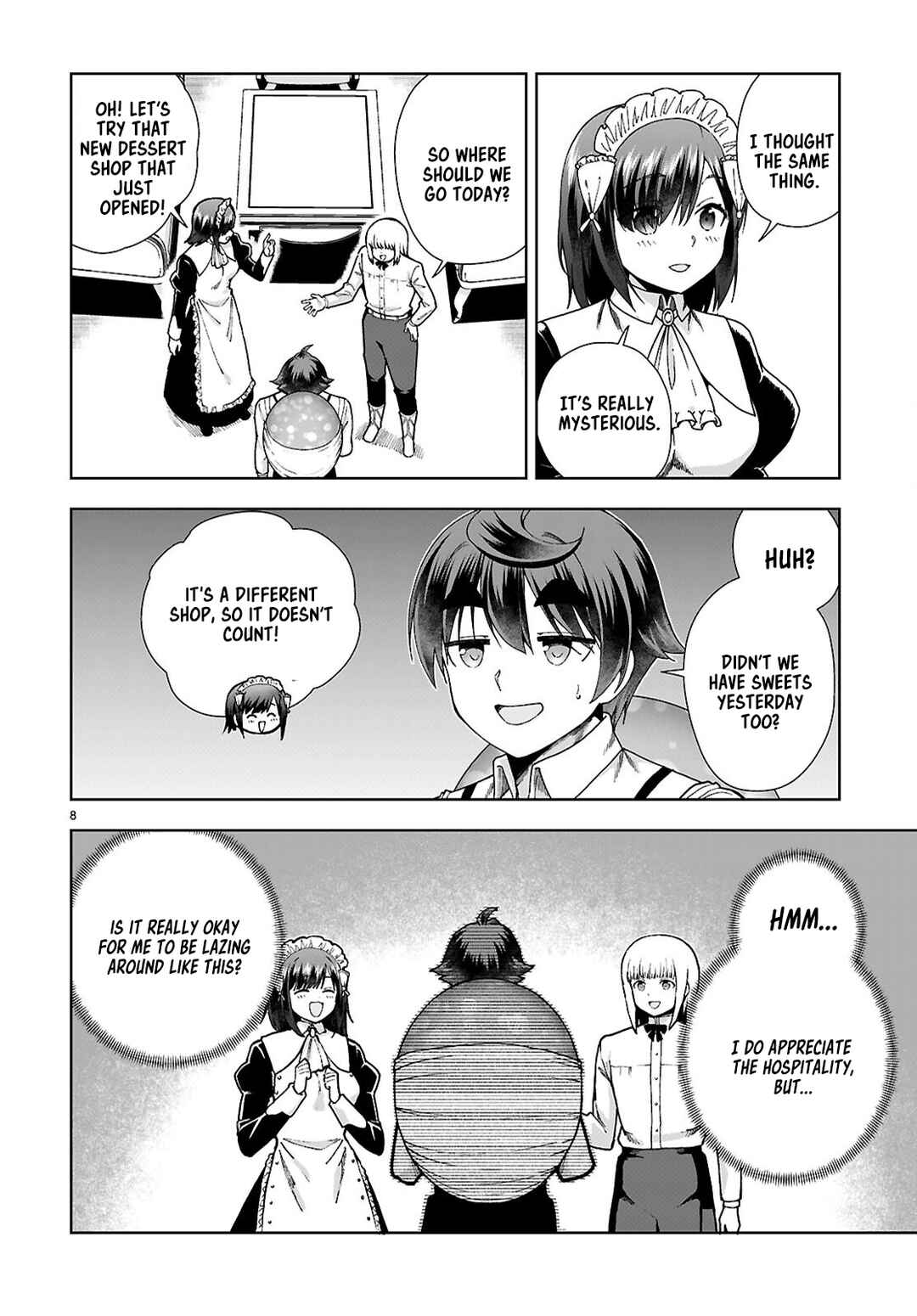 Botsuraku Yotei Nanode, Kajishokunin o Mezasu Chapter 93 - Page 8