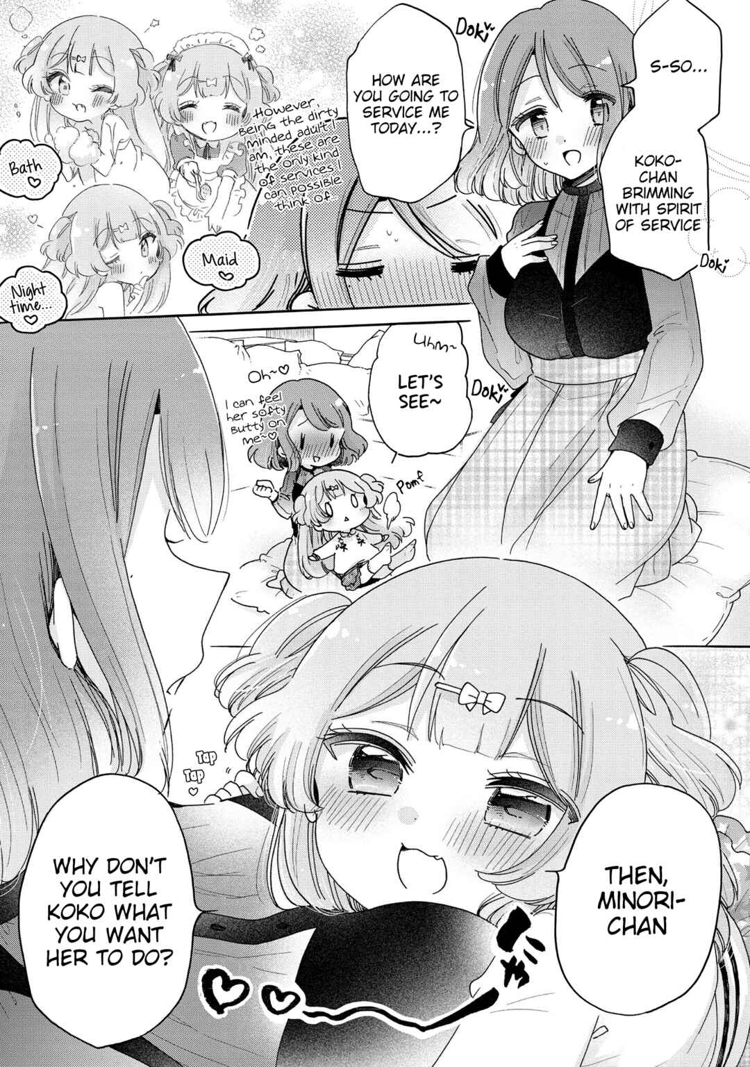 Onee-san wa Joshi Shougakusei ni Kyoumi ga arimasu Chapter 52.1 - Page 4