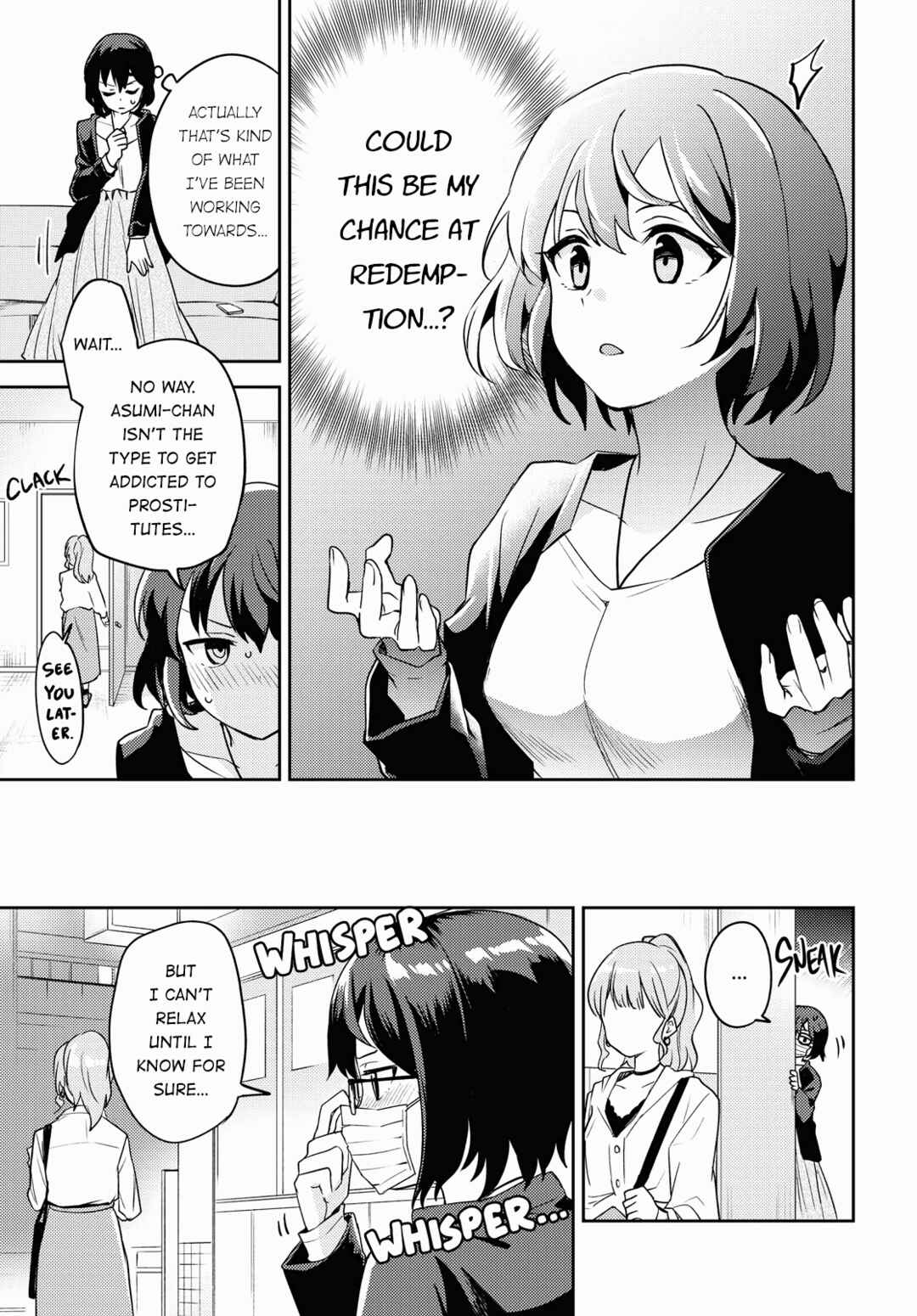 Asumi-chan wa Les Fuuzoku ni Kyoumi ga Arimasu! Chapter 5 - Page 19