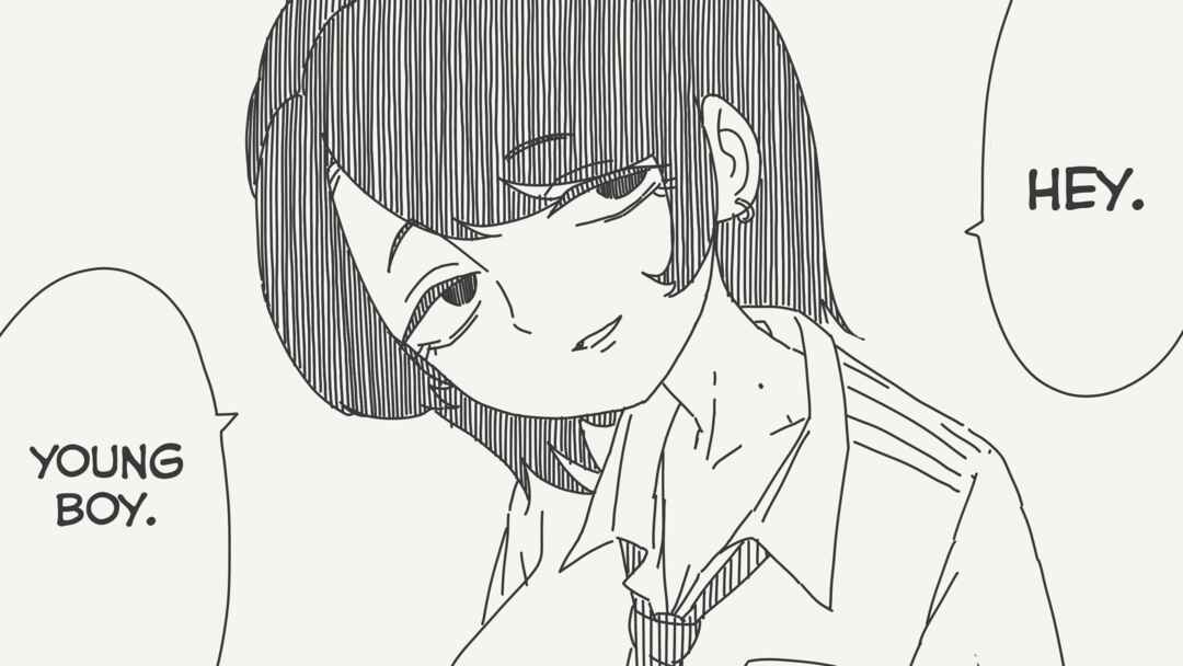 Holiday Yasumi's Twitter Shorts Chapter Downer Onee-san - Page 1