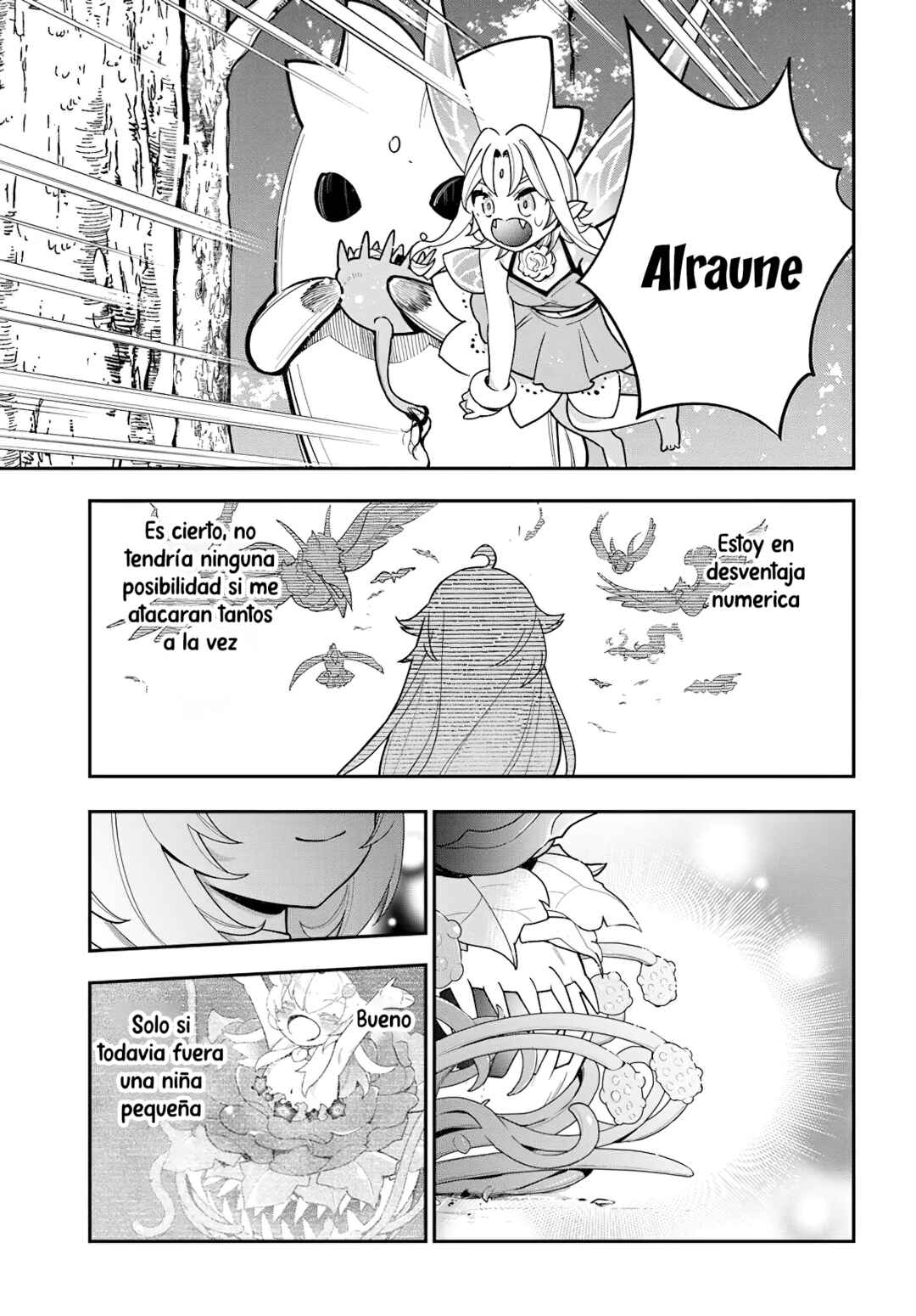 Shokubutsu Monster Musume Nikki: Seijo datta Watashi ga Uragirareta Hate ni Alraune ni Tensei Shite Shimatta node, kore kara wa Kougousei o Shinagara Shizuka ni Shokubutsu Life o Sugoshimasu Chapter 26 - Page 10