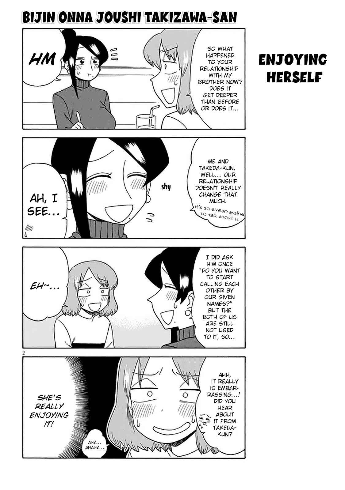 Bijin Onna Joushi Takizawa-san Chapter 103 - Page 2