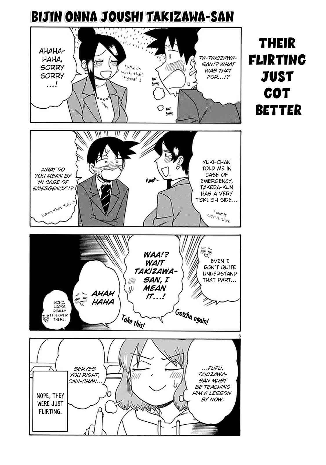 Bijin Onna Joushi Takizawa-san Chapter 103 - Page 5