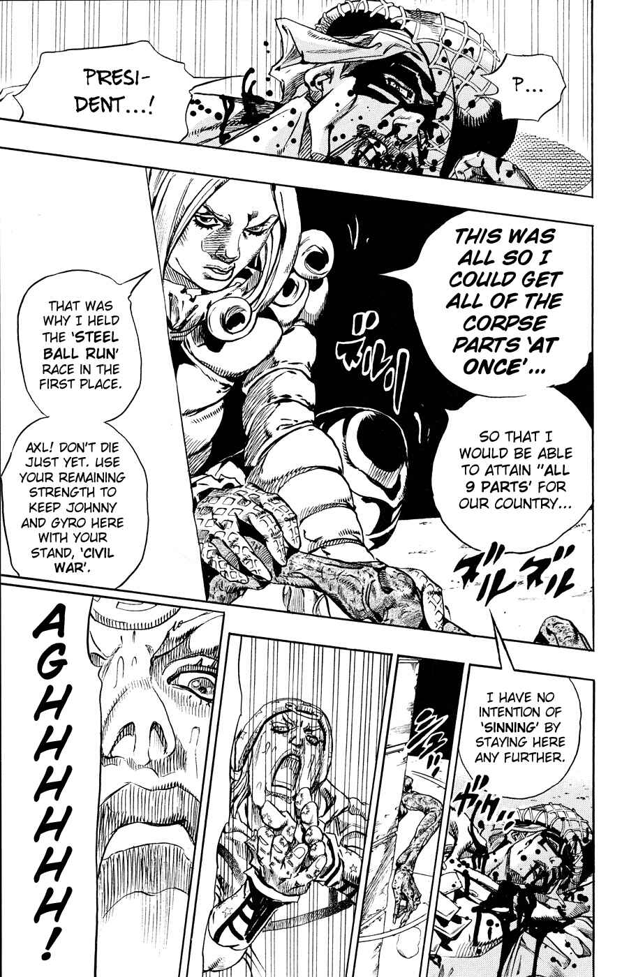 JoJo no Kimyou na Bouken: Part 7 - Steel Ball Run Chapter 59 - Page 51