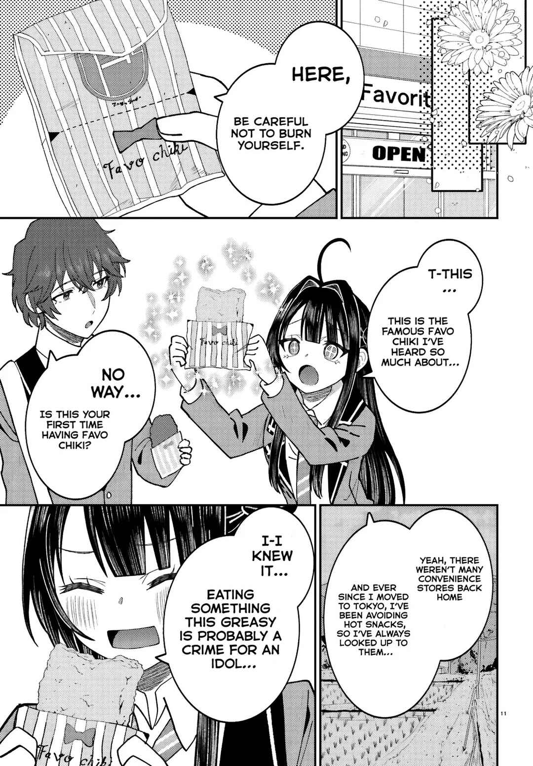 Ore no Haitoku Meshi wo Onedari Sezu ni Irarenai, Otonari no Top Idol-sama Chapter 9 - Page 12