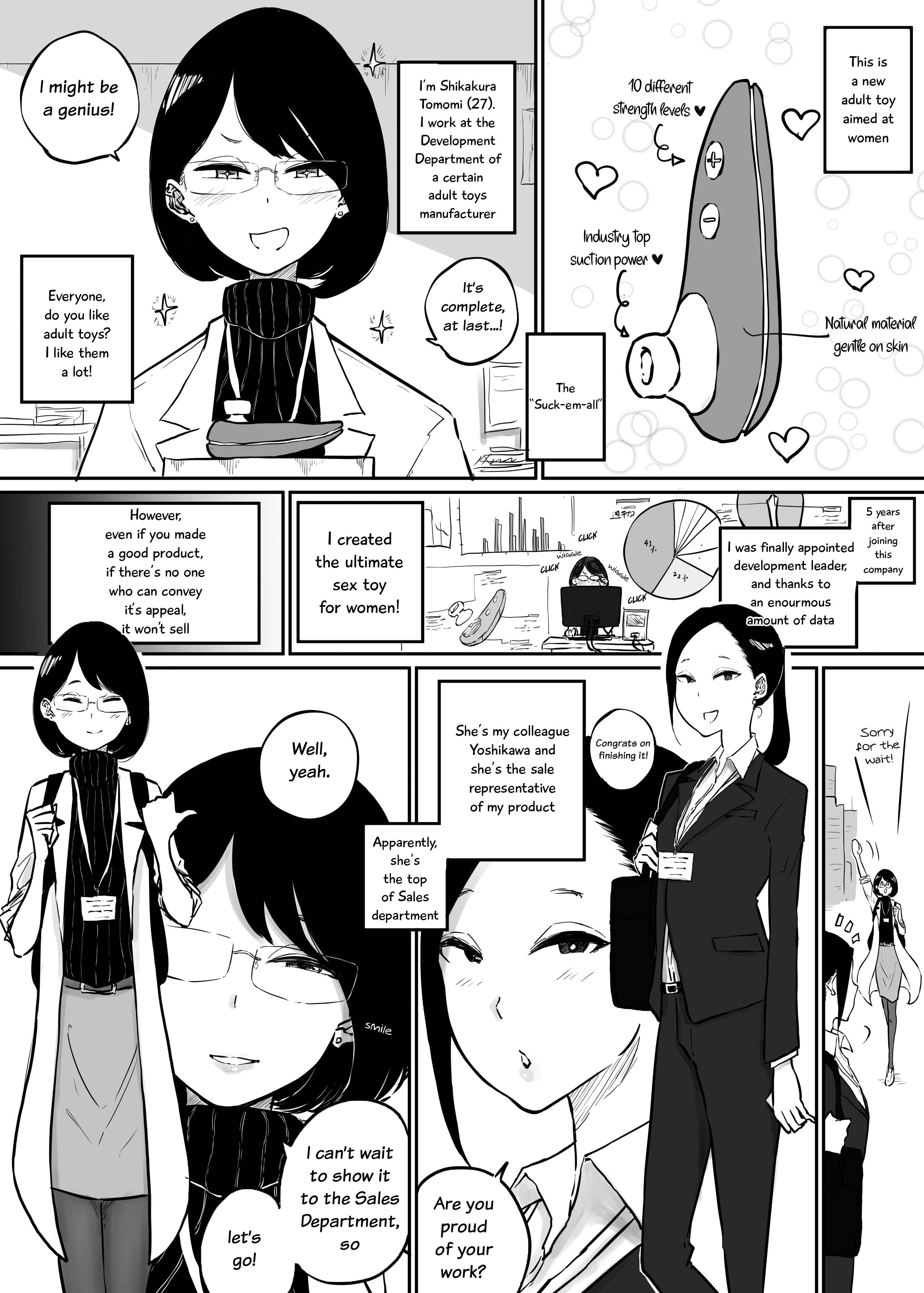 The Sales Rep Who Absolutely Won’t Come VS The Researcher Who Absolutely Wants to Make Her Come Chapter ? - Page 1