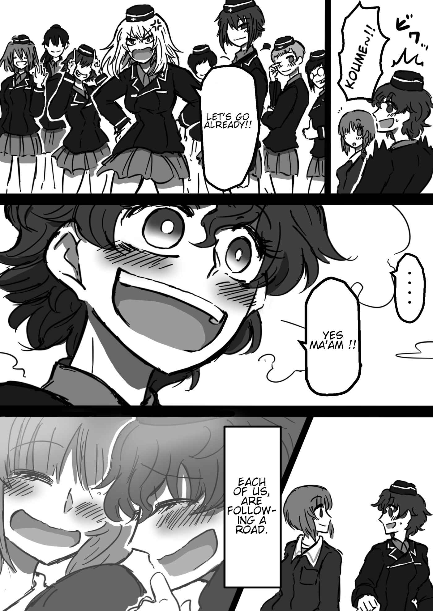 Girls und Panzer - Unofficial Story - Koume's Road Chapter 12 - Page 43