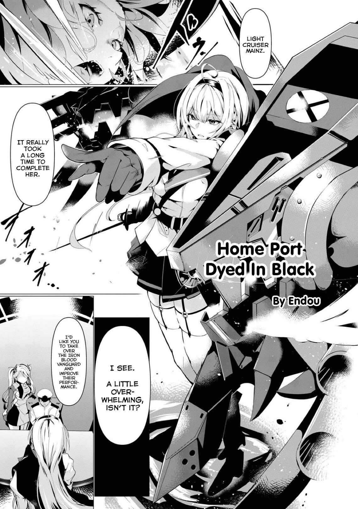 Azur Lane Comic Anthology Breaking!! Chapter 24 - Page 1