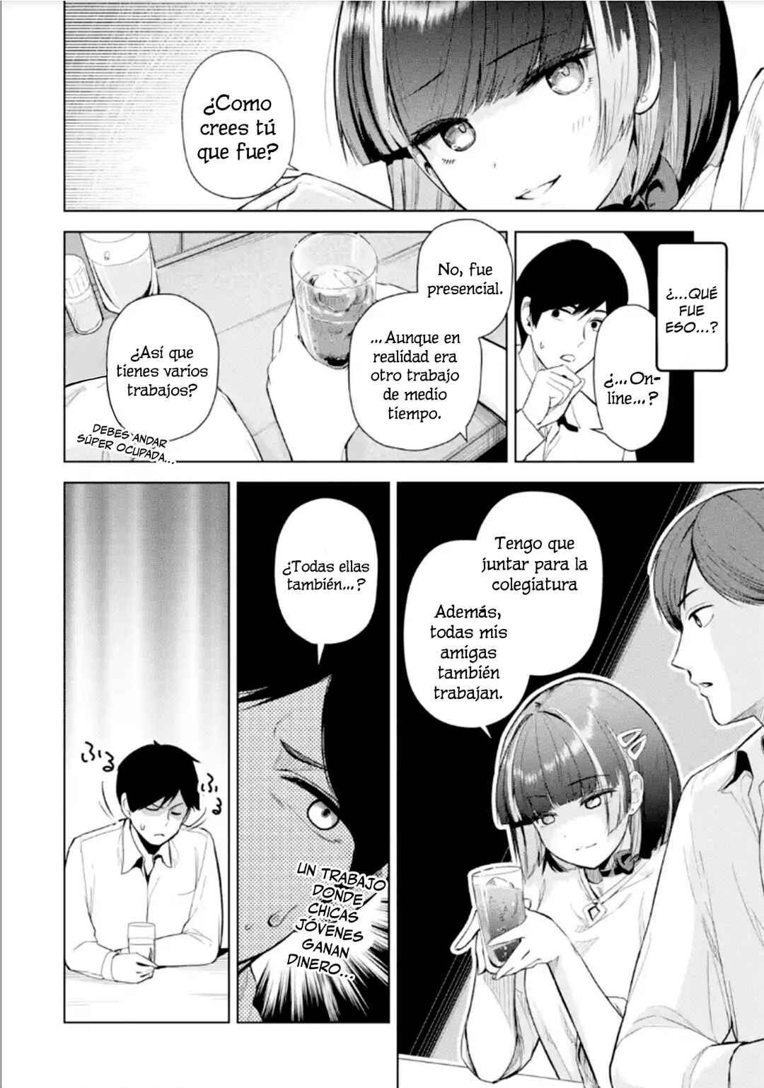 Tachinomi Izakaya de Kuudere Downer-kei Joshidaisei ga Tonari ni Kuru Hanashi Chapter 3 - Page 6