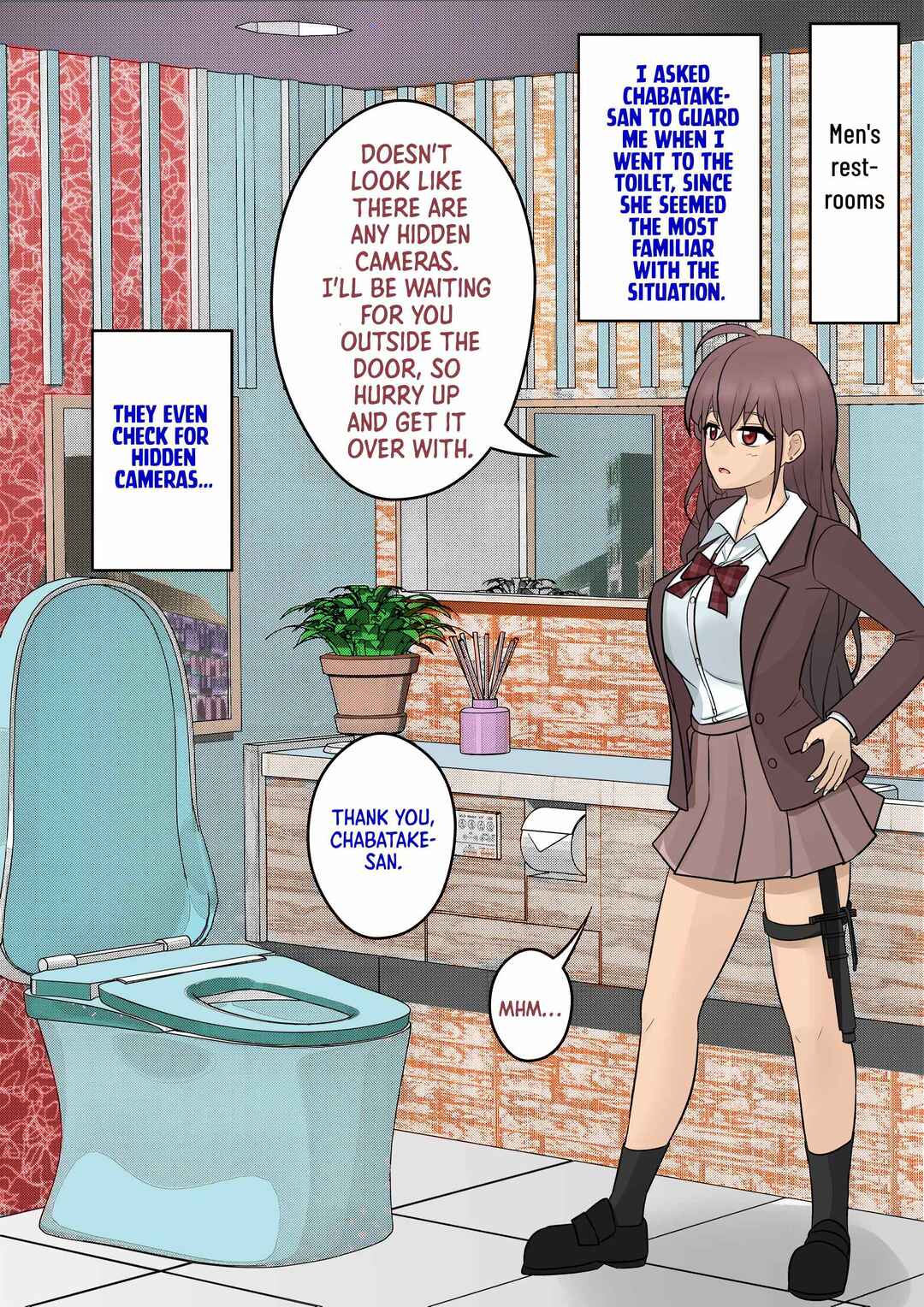 Danjo-hi 1:39 no Heikou Sekai wa Omoi no Hoka Futsuu (Fan Colored) Chapter 48 - Page 1