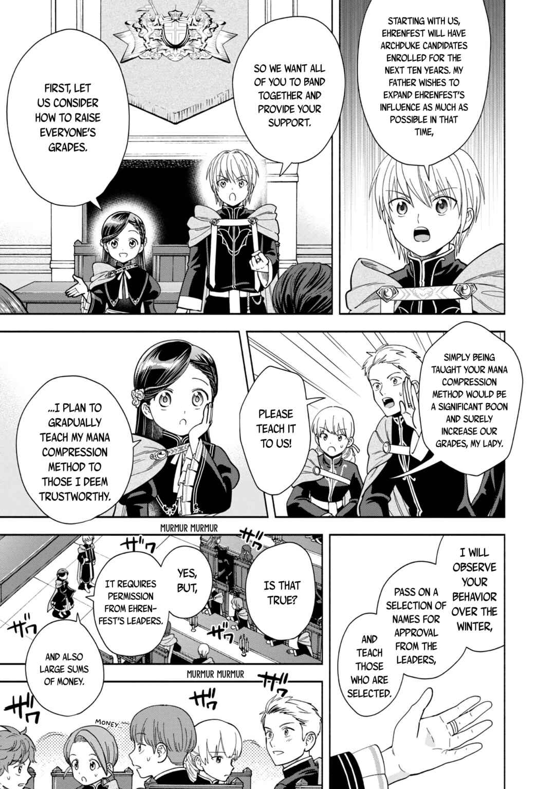 Honzuki no Gekokujou: Shisho ni Naru tame ni wa Shudan o Erandeiraremasen—Dai-4 Bu: Kizokuin no Toshokan o Sukuitai! Chapter 5 - Page 10