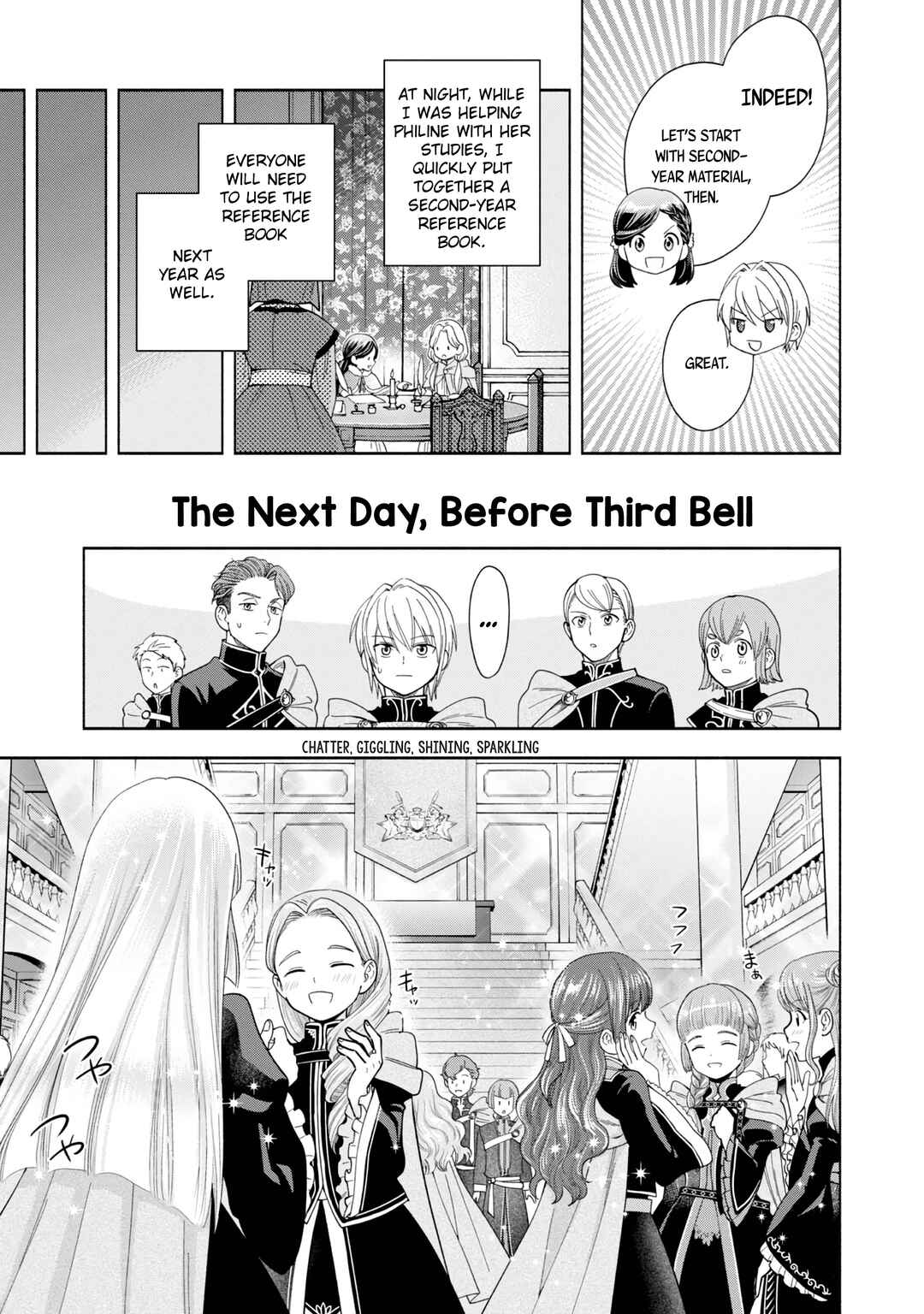 Honzuki no Gekokujou: Shisho ni Naru tame ni wa Shudan o Erandeiraremasen—Dai-4 Bu: Kizokuin no Toshokan o Sukuitai! Chapter 5 - Page 24