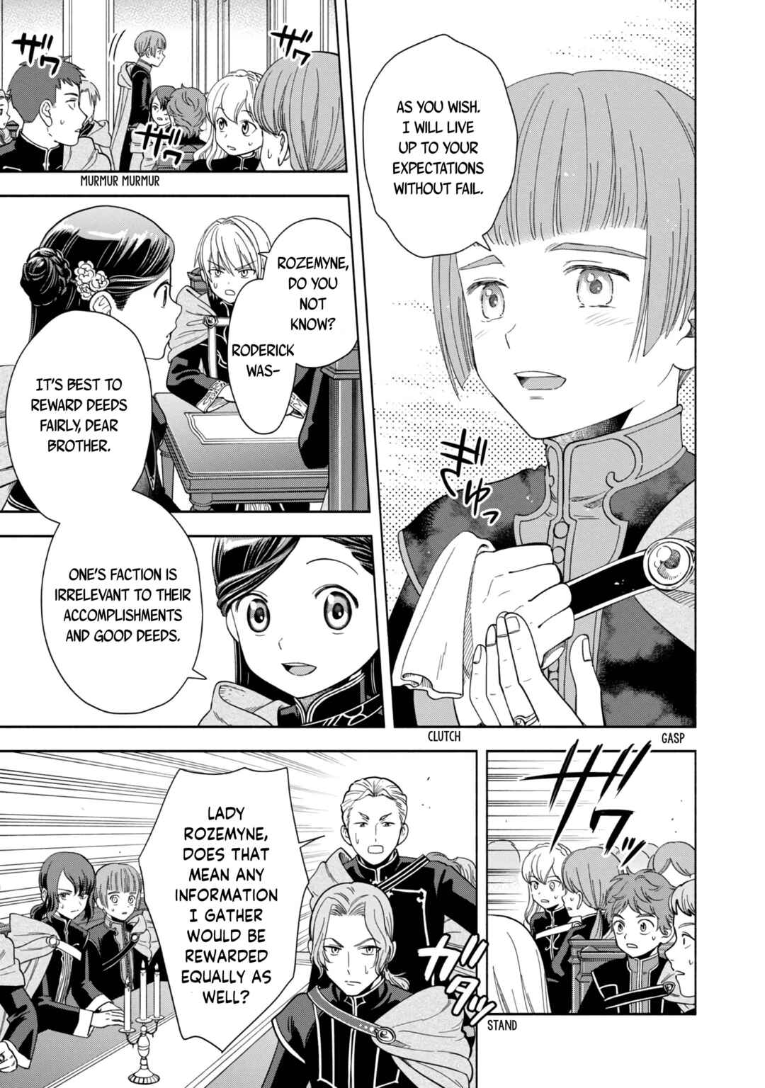 Honzuki no Gekokujou: Shisho ni Naru tame ni wa Shudan o Erandeiraremasen—Dai-4 Bu: Kizokuin no Toshokan o Sukuitai! Chapter 5 - Page 8