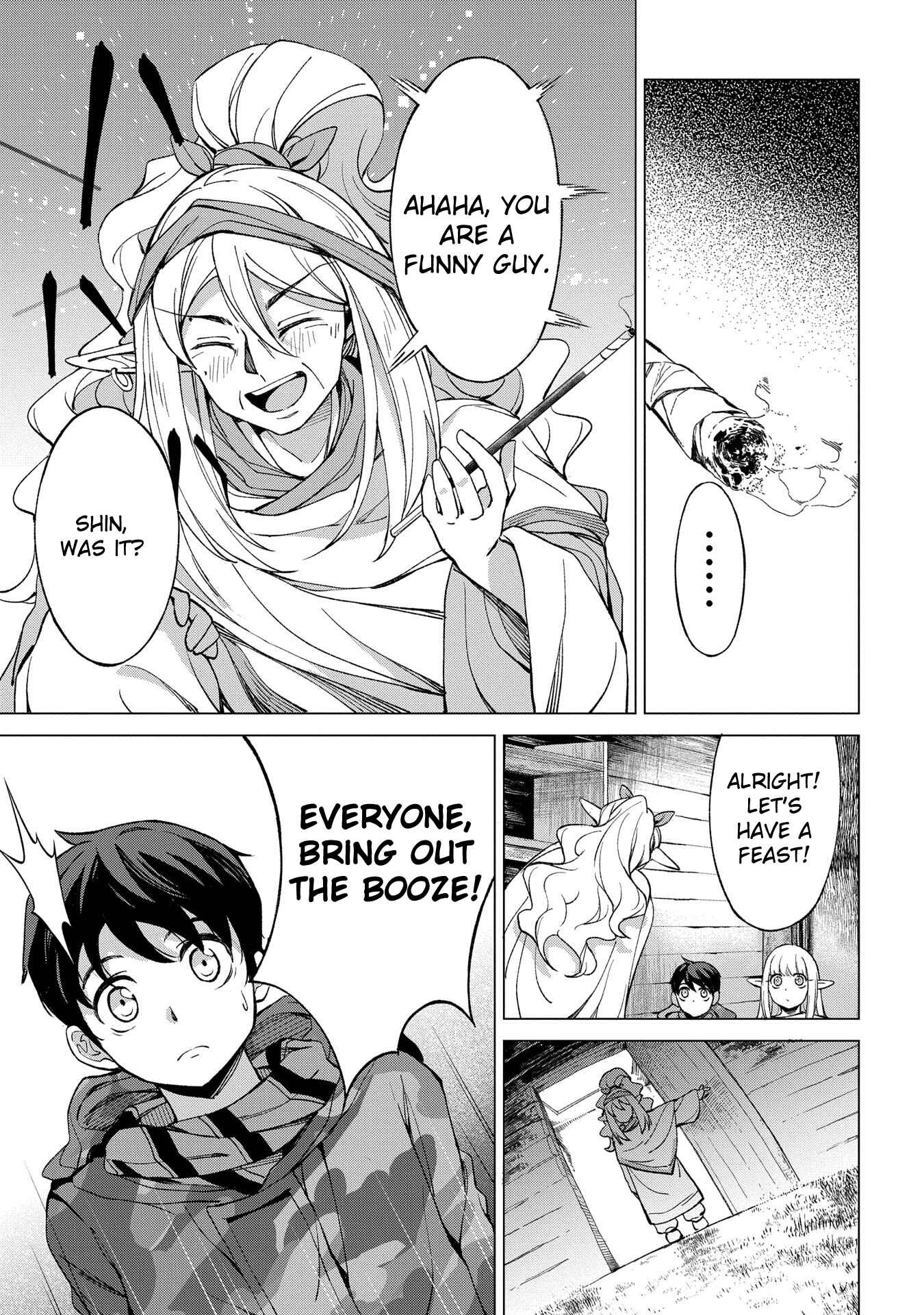 Hokkaidou no Gen'eki Hunter ga Isekai ni Hourikomarete Mita ~Elf Yome to Meguru Isekai Shuryou Life~ Chapter 3.1 - Page 11