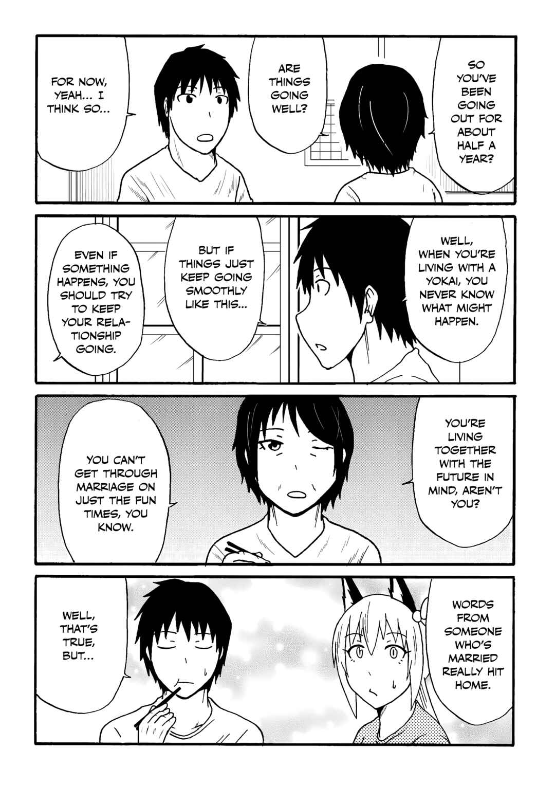 Totsugi Okureta Kitsune ga Yome ni Kuru Hanashi Chapter 80.2 - Page 3