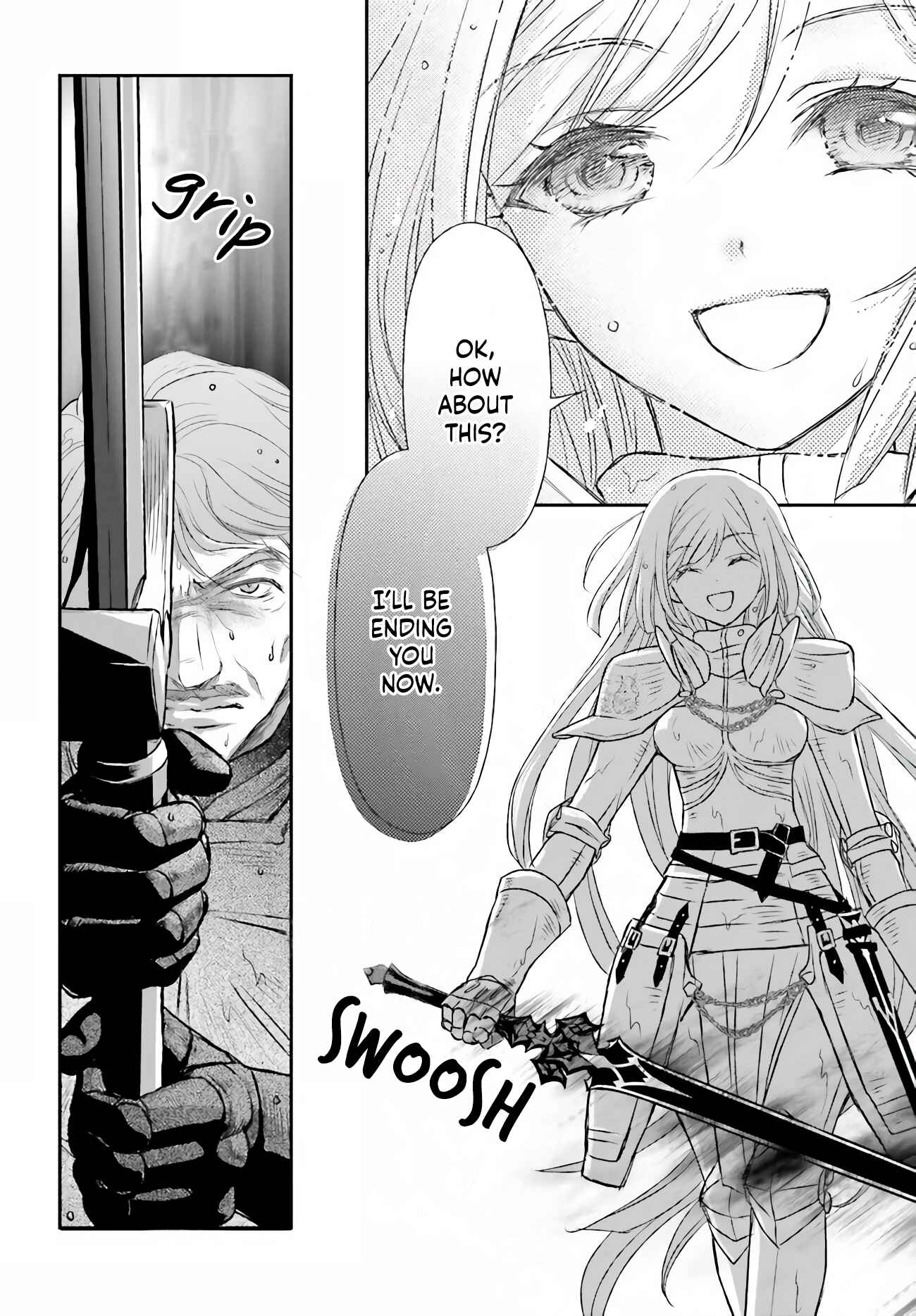 Shinigami ni Sodaterareta Shoujo wa Shikkoku no Tsurugi o Mune ni Idaku Chapter 10 - Page 19