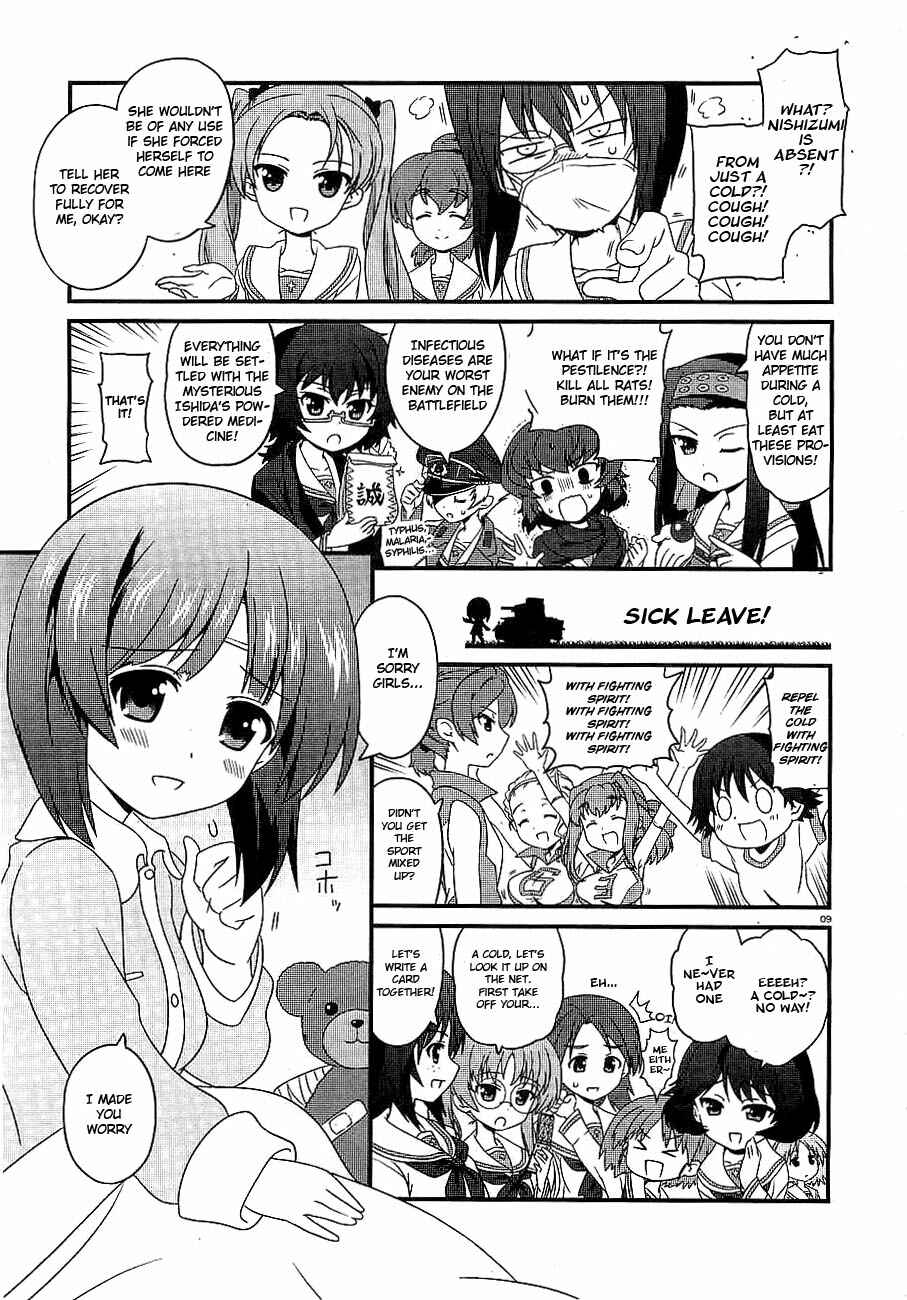 GIRLS und PANZER - Motto Love Love Sakusen desu! Chapter 1 - Page 9