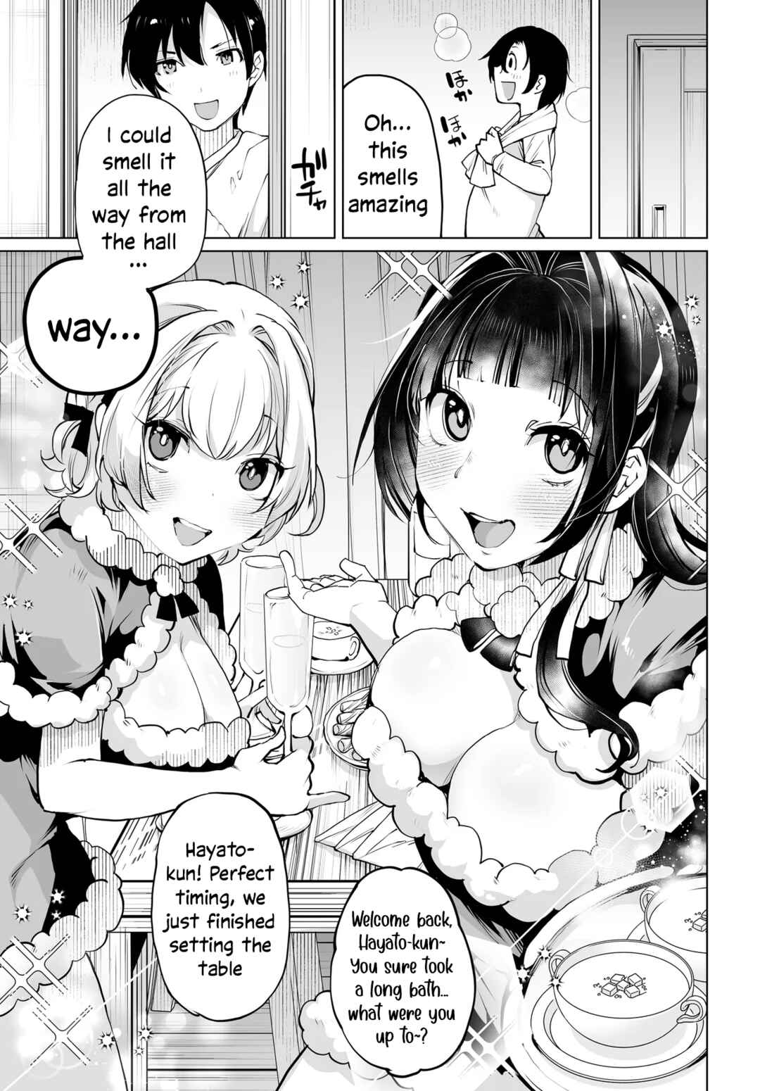 Otoko Girai na Bijin Shimai wo Namae mo Tsugezu ni Tasuketara Ittai Dounaru? Chapter 18 - Page 9