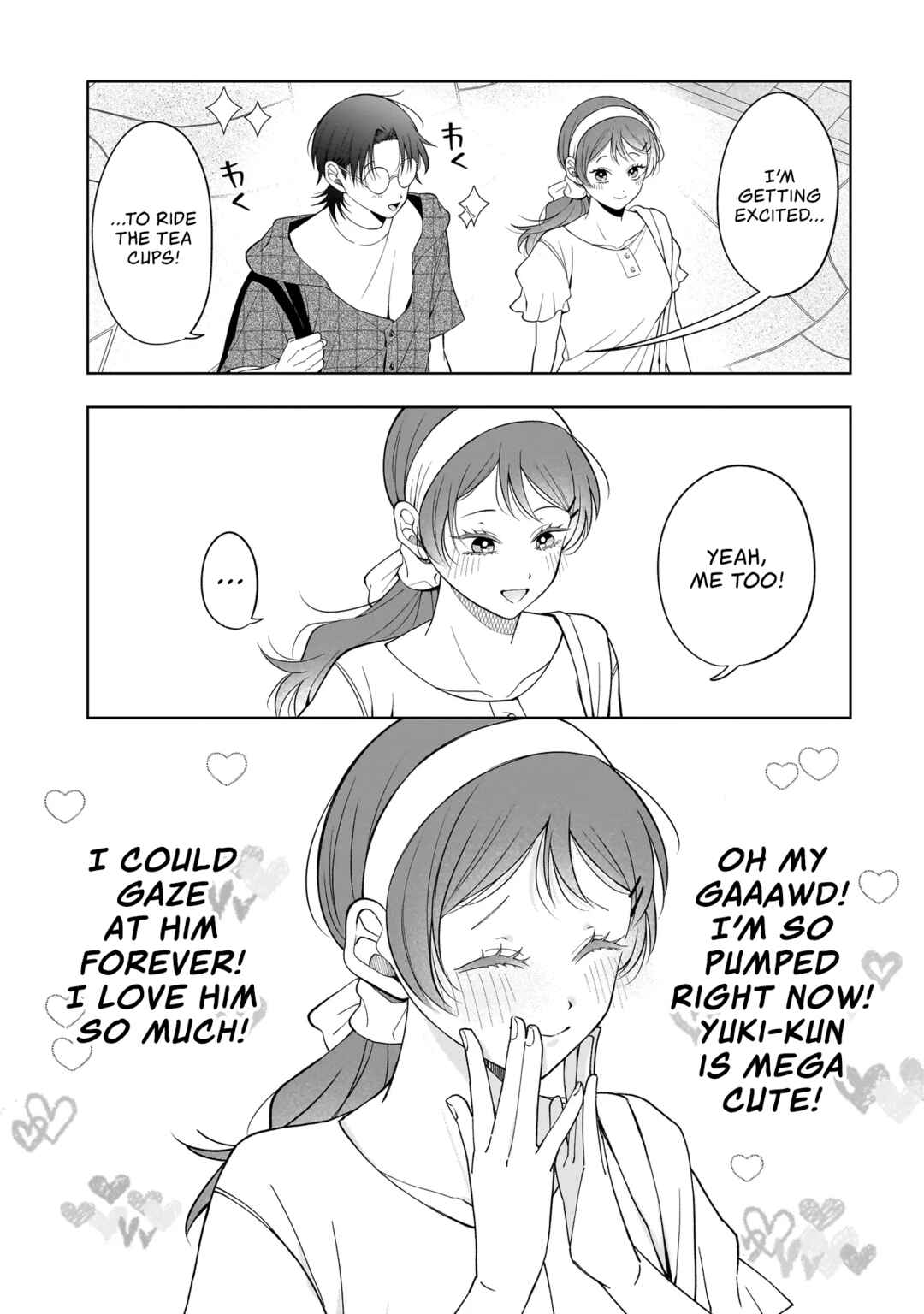 Koisuru Futari wa Kiba wo Kakusu: Gap ga Arisugiru Couple no Hanashi Chapter 8 - Page 17