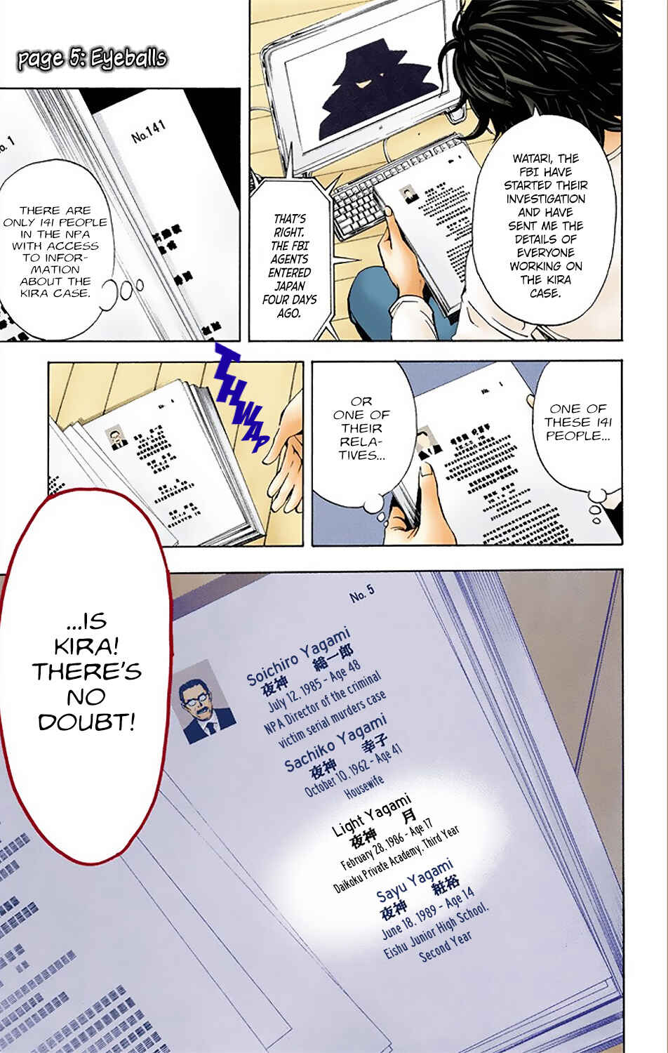 Death Note (Official Colored) Chapter 5 - Page 1