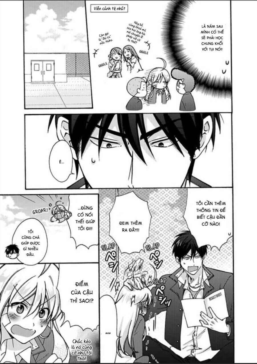 Nyotaika Yankee Gakuen ☆ Ore no Hajimete, Nerawaretemasu. Chapter 17 - Page 15