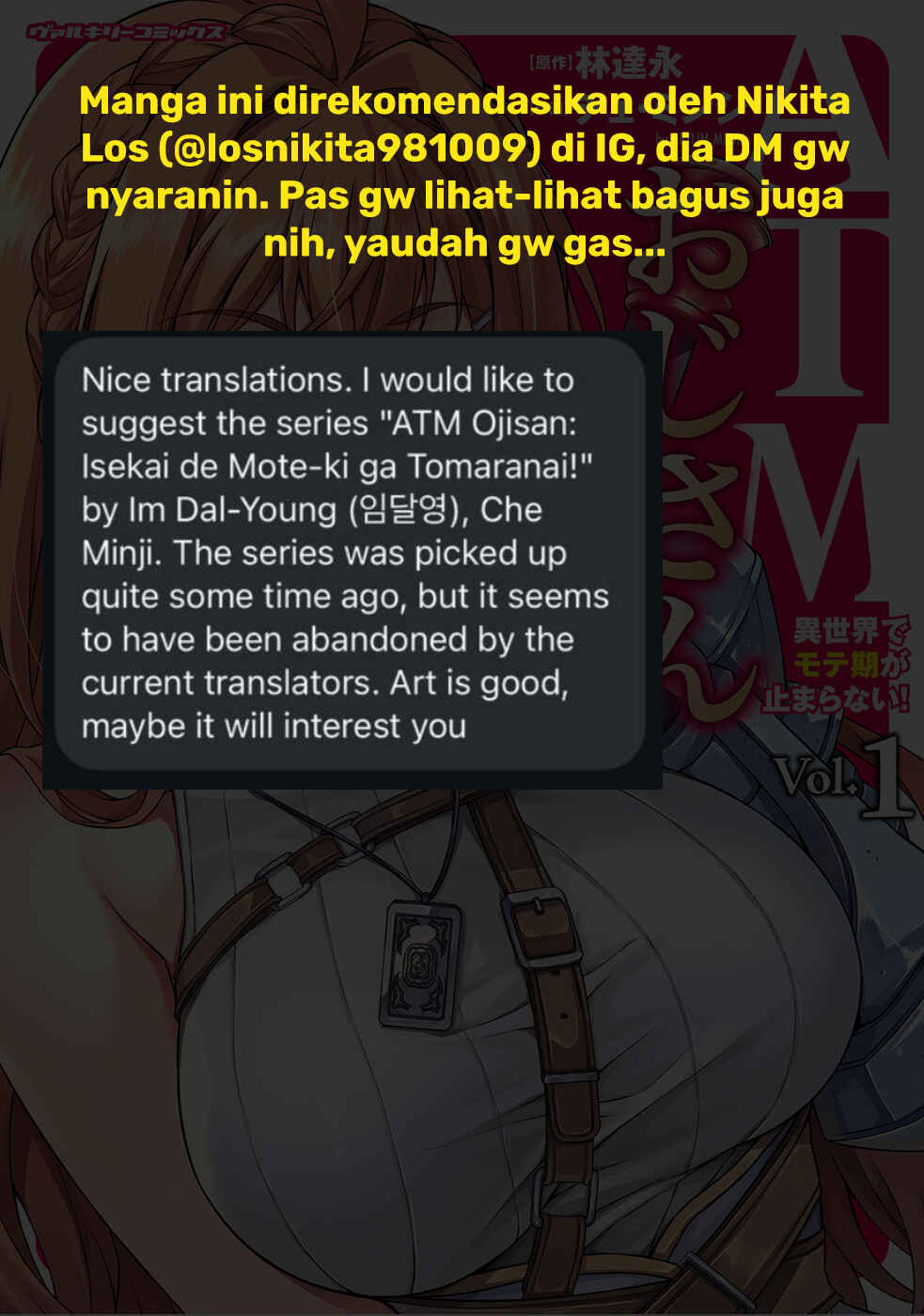 ATM Ojisan: Isekai de Mote-ki ga Tomaranai! Chapter 1 - Page 65