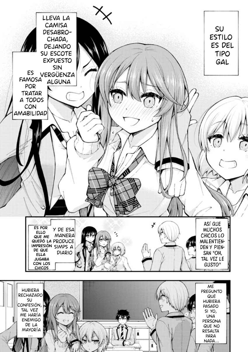 Inkya no Boku ni Batsu Game de Kokuhaku Shitekita Hazu no Gyaru ga, Dou Mitemo Boku ni Betabore desu Chapter 1 - Page 22