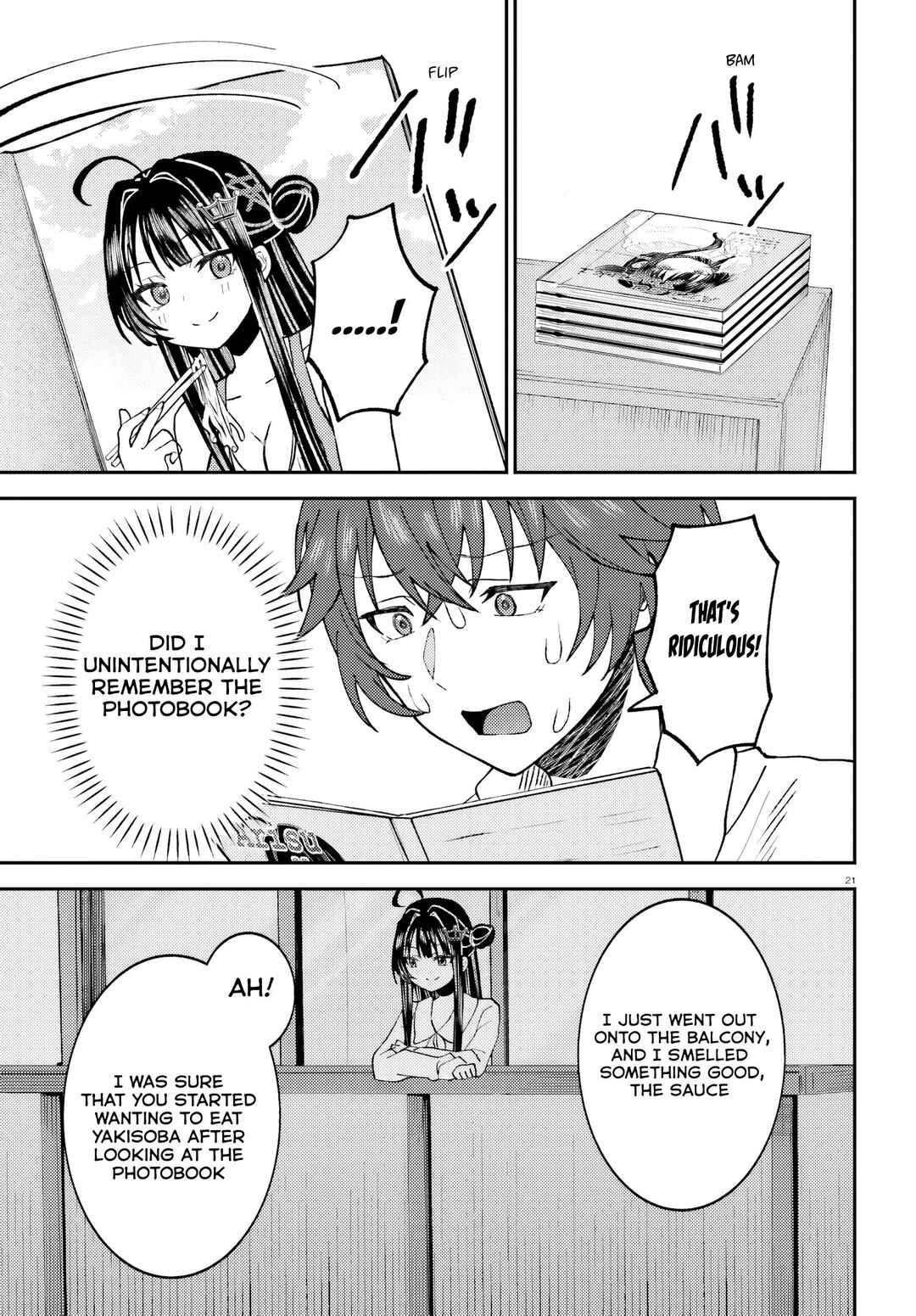 Ore no Haitoku Meshi wo Onedari Sezu ni Irarenai, Otonari no Top Idol-sama Chapter 3 - Page 22