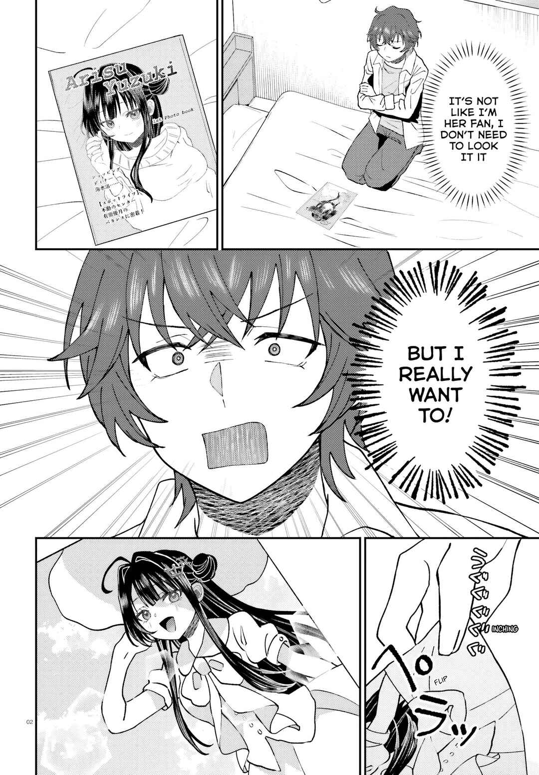 Ore no Haitoku Meshi wo Onedari Sezu ni Irarenai, Otonari no Top Idol-sama Chapter 3 - Page 3