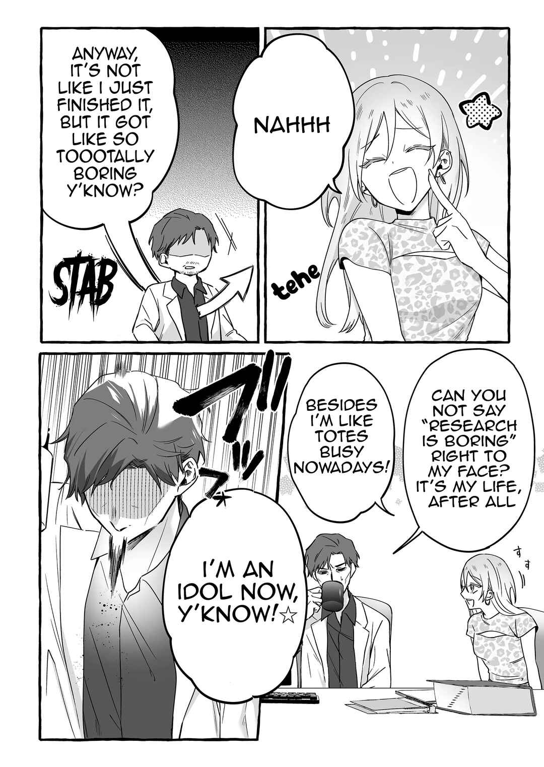 Damedol to Sekai ni 1-nin dake no Fan Chapter 14 - Page 10