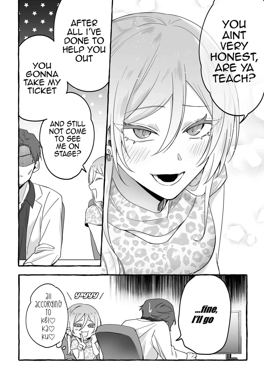Damedol to Sekai ni 1-nin dake no Fan Chapter 14 - Page 14