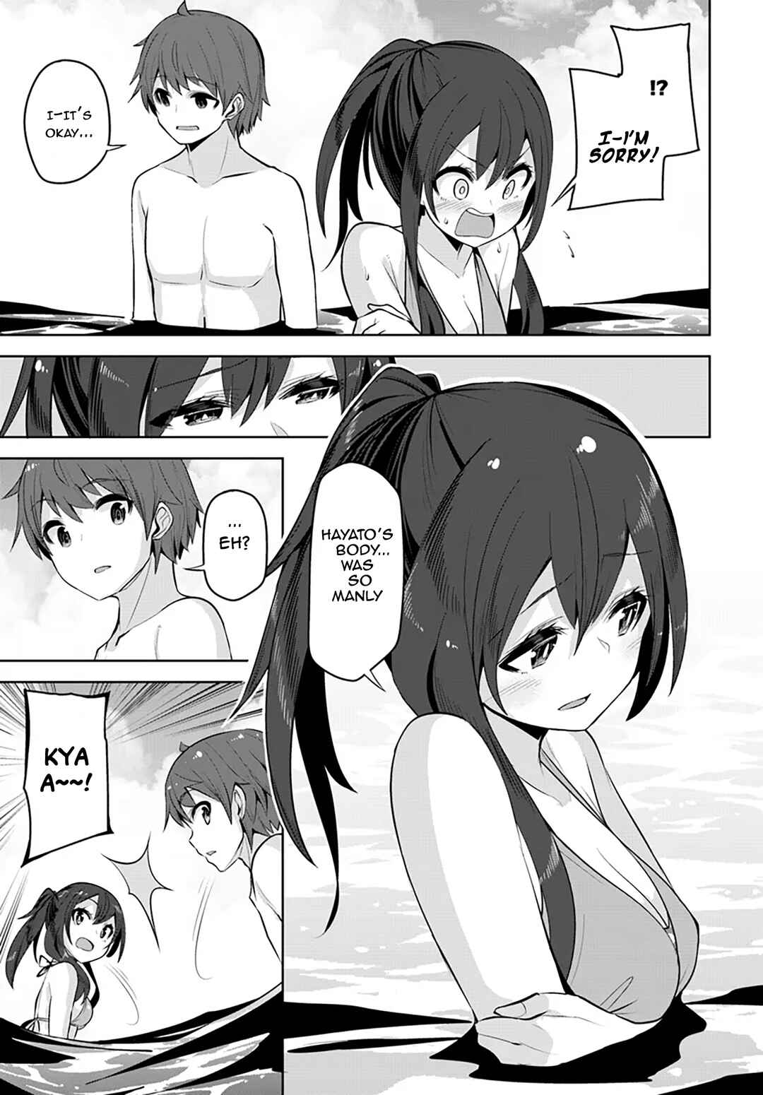 Tenkousaki no Seiso Karen na Bishoujo ga, Mukashi Danshi to Omotte Issho ni Asonda Osananajimi datta Ken Chapter 30 - Page 3