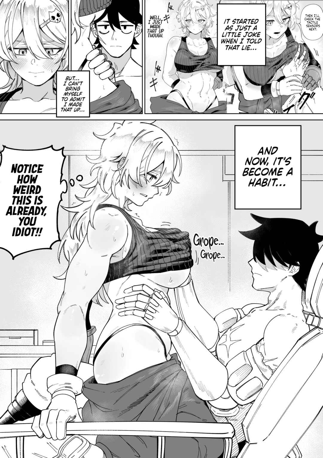 Mutonchaku Osananajimi Mechanic-chan Chapter 3 - Page 1
