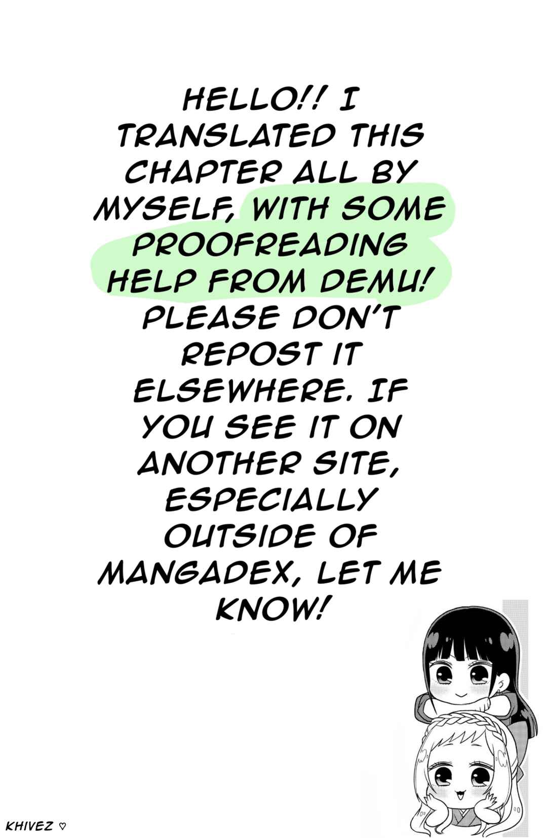 Crossplay Love: Otaku x Punk Chapter Twitter extra, "Makeup and summer" - Page 1