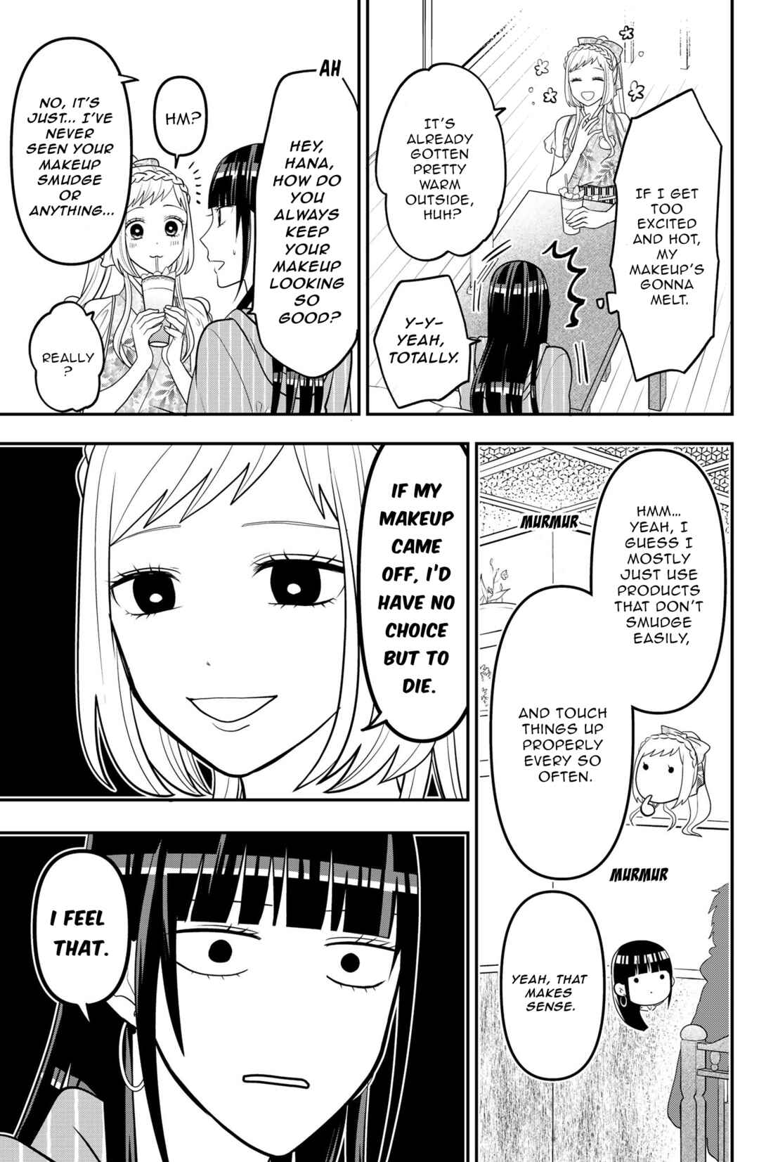 Crossplay Love: Otaku x Punk Chapter Twitter extra, "Makeup and summer" - Page 8