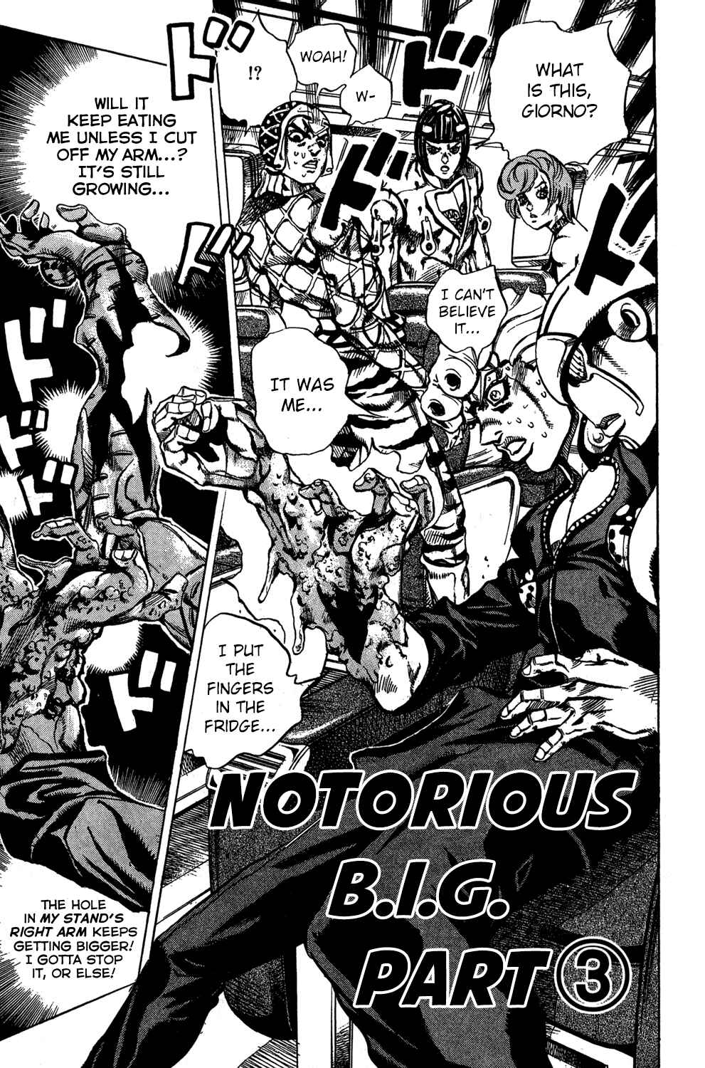 JoJo no Kimyou na Bouken: Part 5 - Ougon no Kaze Chapter 96 - Page 2