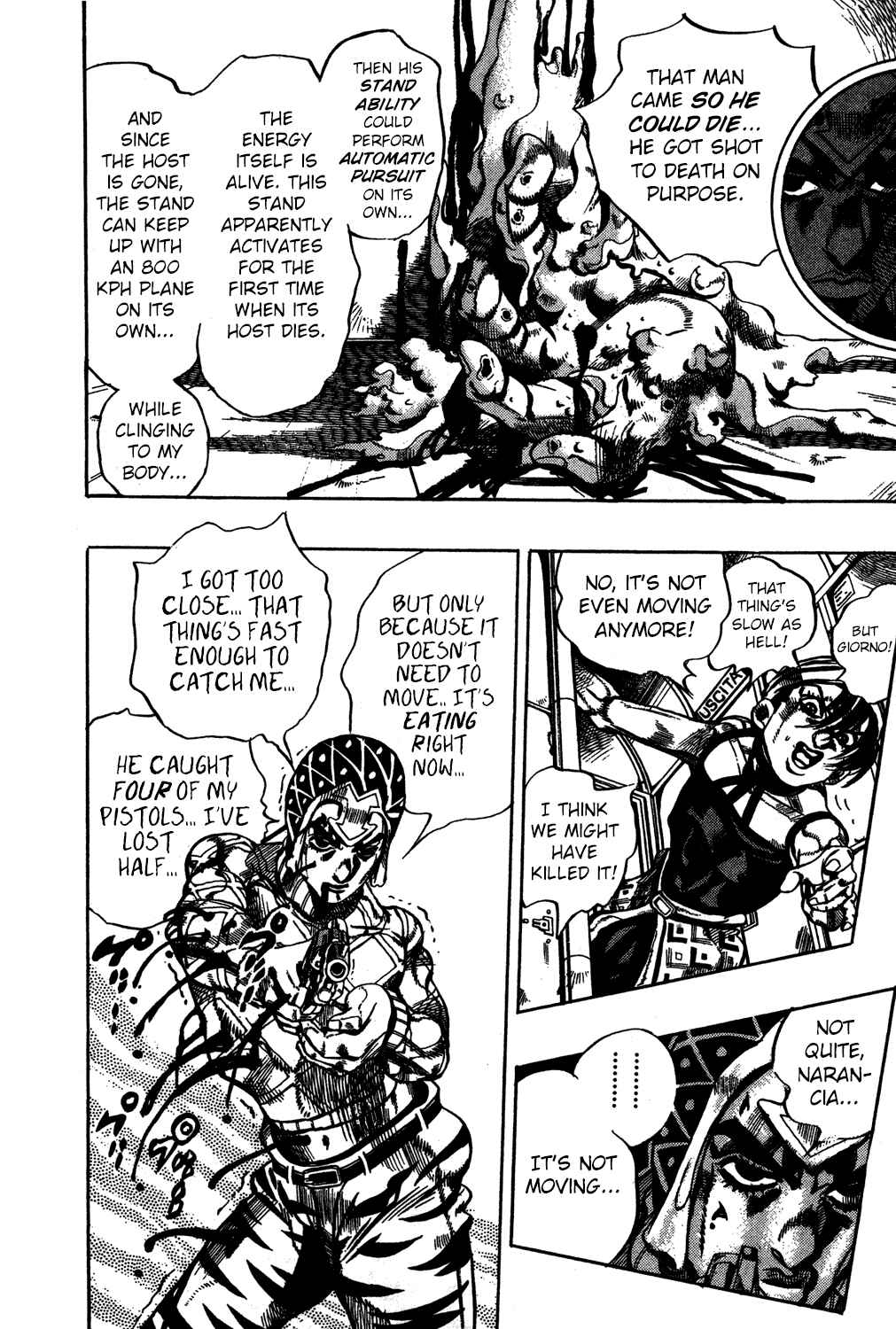 JoJo no Kimyou na Bouken: Part 5 - Ougon no Kaze Chapter 96 - Page 6
